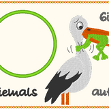 Stickdatei Set "Gib niemals auf"