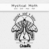 Plotterdatei Mystical Moth - Sewando