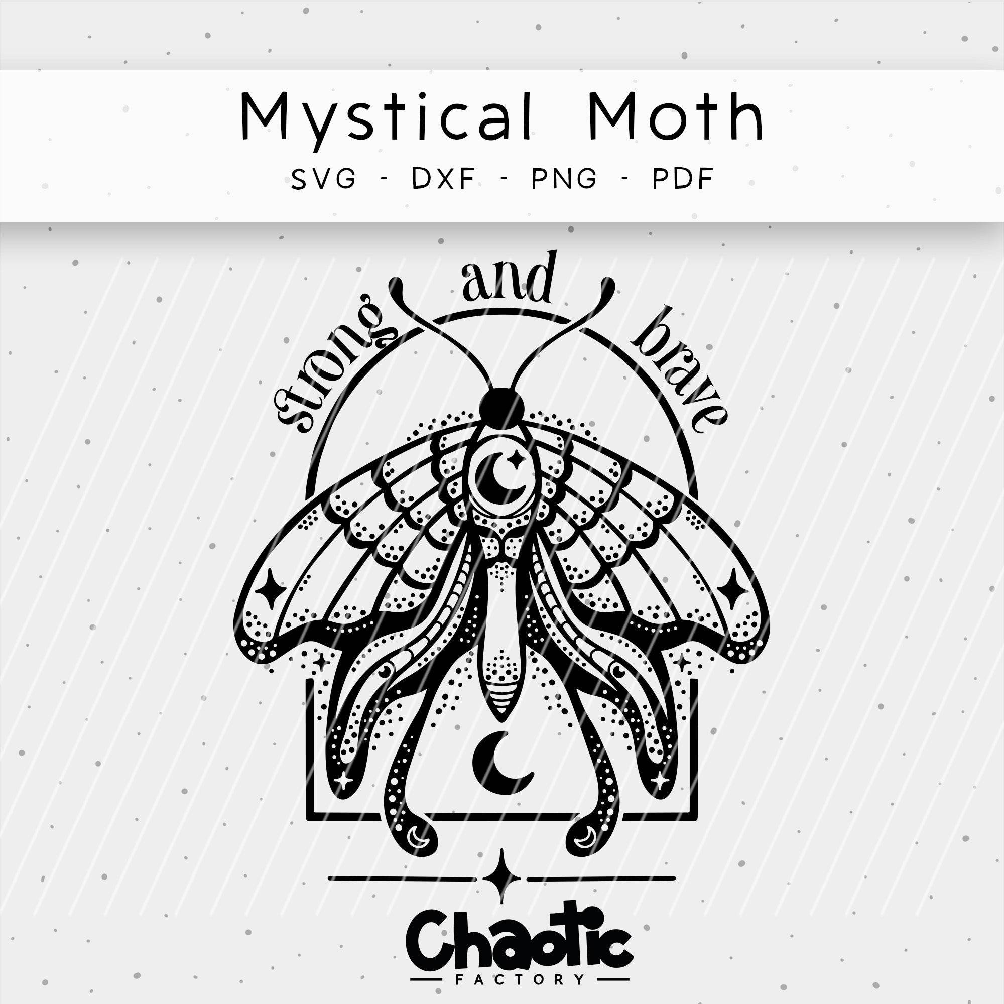 Plotterdatei Mystical Moth - Sewando