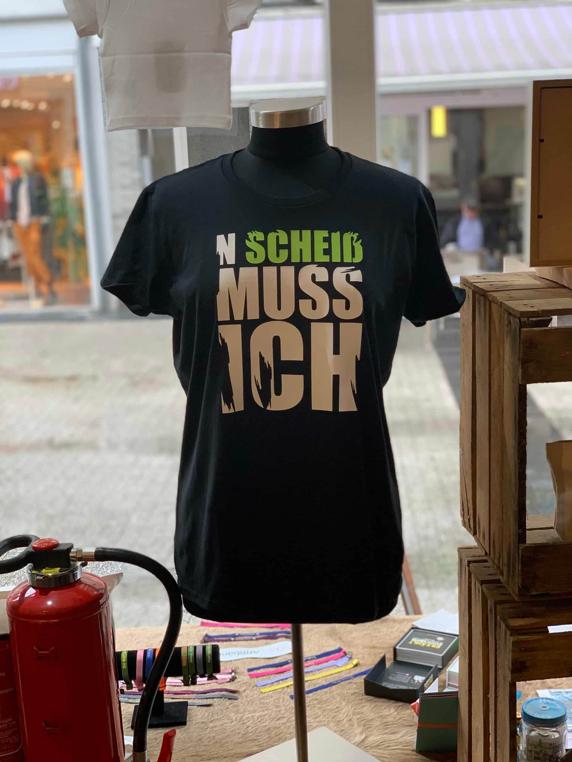 N SCHEIß MUSS ICH | SVG, DXF, PNG Plotterdatei, Laserdatei - Sewando