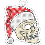 Stickdatei - Anhänger Skull / Totenkopf - Sewando