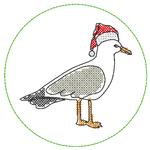 Stickdatei - Untersetzer Single Line Advent (24 Dateien) - Sewando