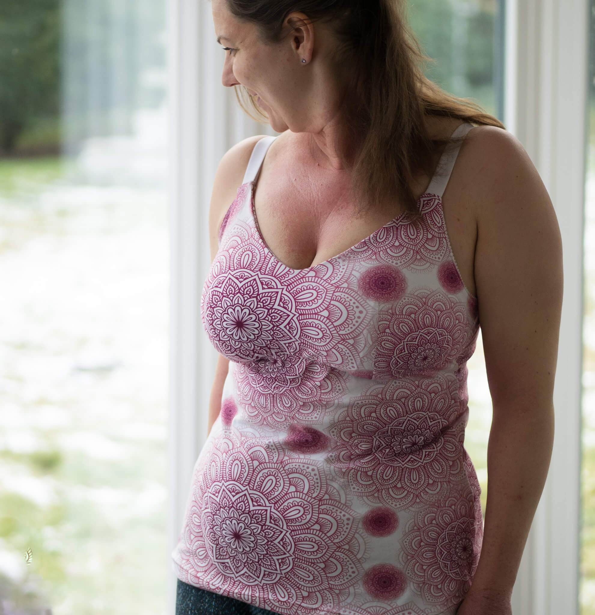 #Camysole | Camisole Top | Trägerhemdchen, Unterhemd Gr. 32-58 Cup AA bis E/F - Sewando