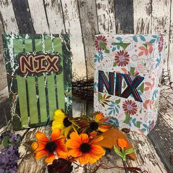 NixBox | SVG, DXF, PDF Anleitung Plotterdatei, Laserdatei - Sewando