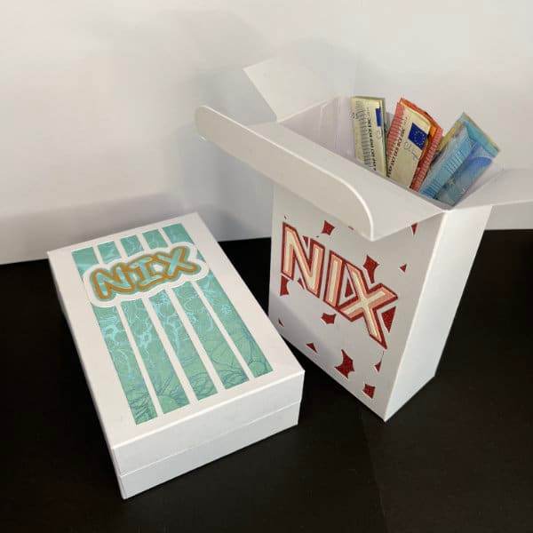 NixBox | SVG, DXF, PDF Anleitung Plotterdatei, Laserdatei - Sewando