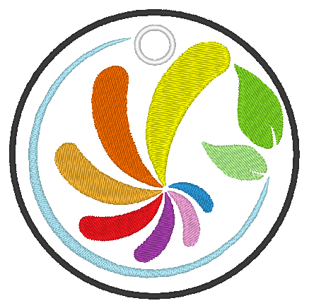 Stickdatei 3-in-1 Rainbow-Mix (12 Dateien) - Sewando