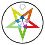 Stickdatei 3-in-1 Rainbow-Mix (12 Dateien) - Sewando