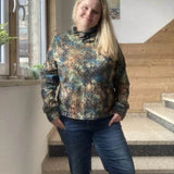 Schnittmuster Hoodiekleid Obsidian Gr. A - M DE/EN/FR - Sewando
