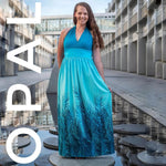 Schnittmuster Abendkleid Opal Abendkleider Baukasten Gr. 32 - 56 DE - Sewando