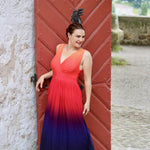 Schnittmuster Abendkleid Opal Abendkleider Baukasten Gr. 32 - 56 DE - Sewando