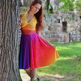 Schnittmuster Abendkleid Opal Abendkleider Baukasten Gr. 32 - 56 DE - Sewando