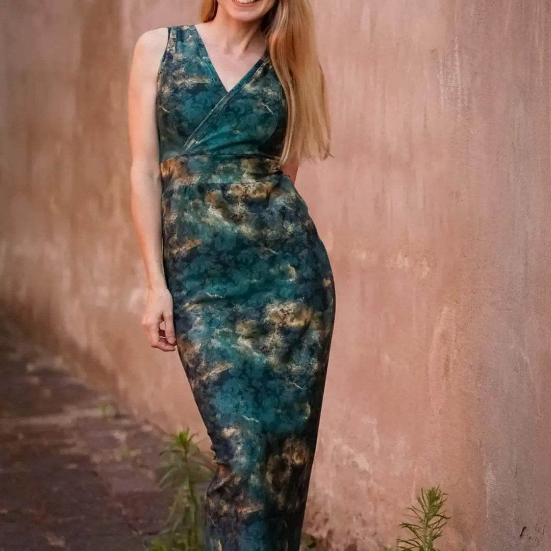 Schnittmuster Abendkleid Opal Abendkleider Baukasten Gr. 32 - 56 DE - Sewando