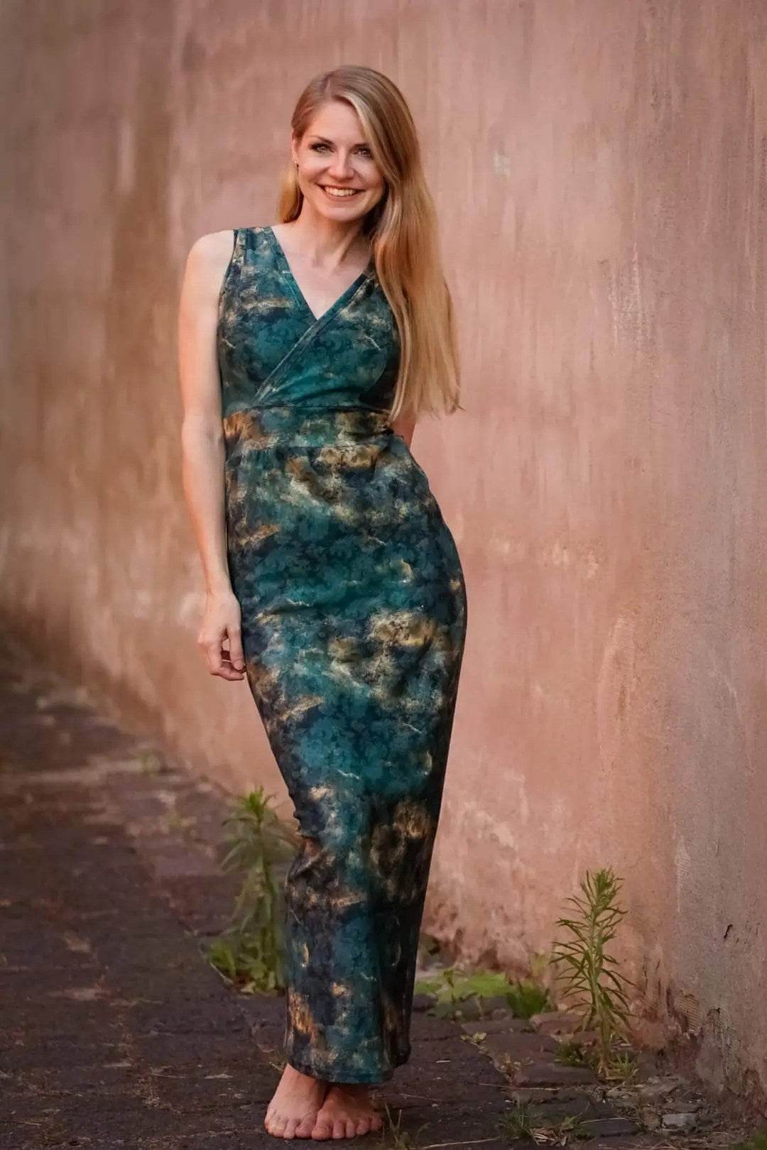 Schnittmuster Abendkleid Opal Abendkleider Baukasten Gr. 32 - 56 DE - Sewando