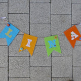 Stickdatei - Ratz-Fatz-Wimpel Alphabet - Sewando