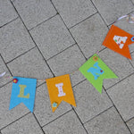 Stickdatei - Ratz-Fatz-Wimpel Alphabet - Sewando