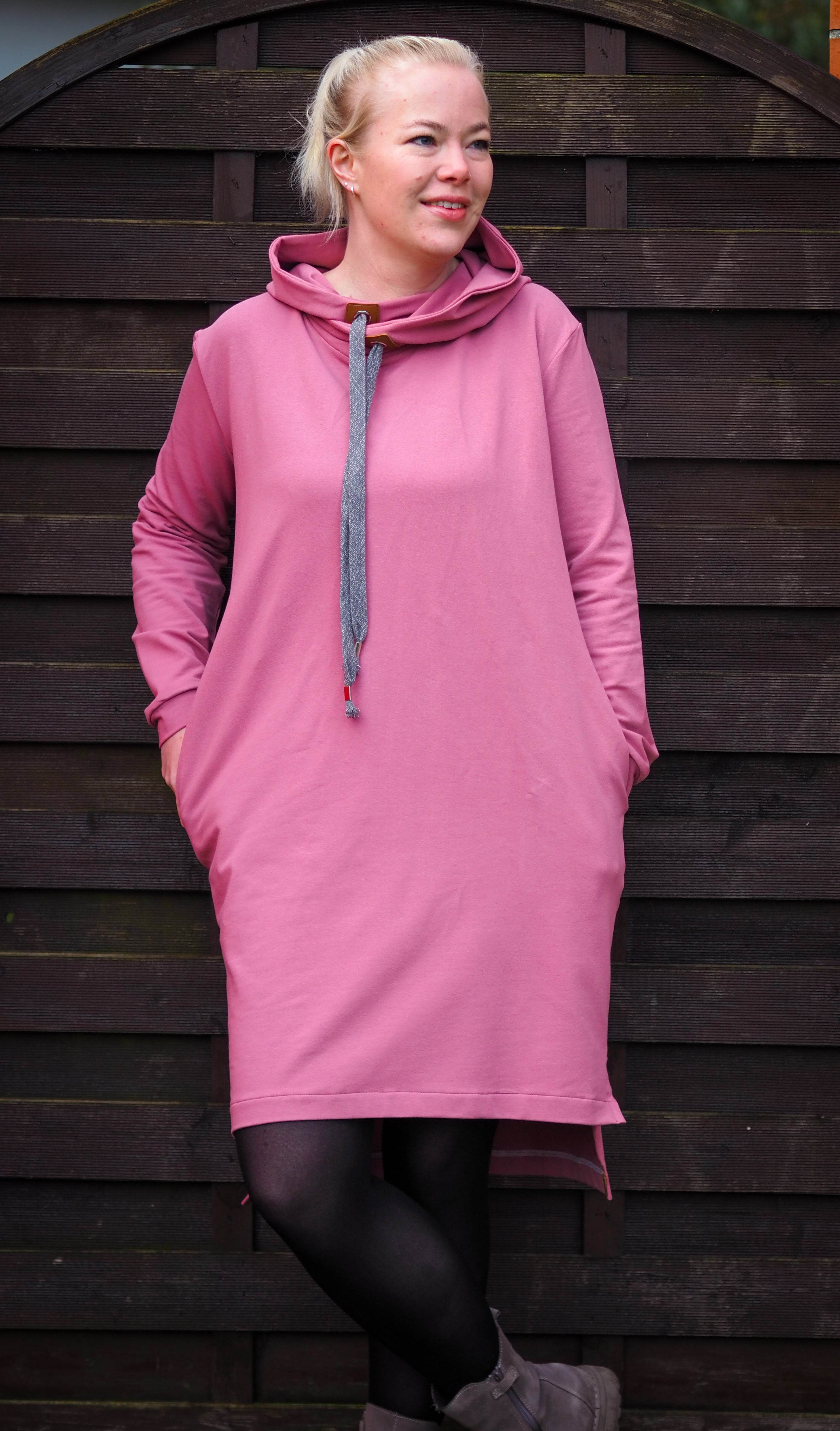 Schnittmuster Sweatkleid Elli Gr. XS-XL - Sewando