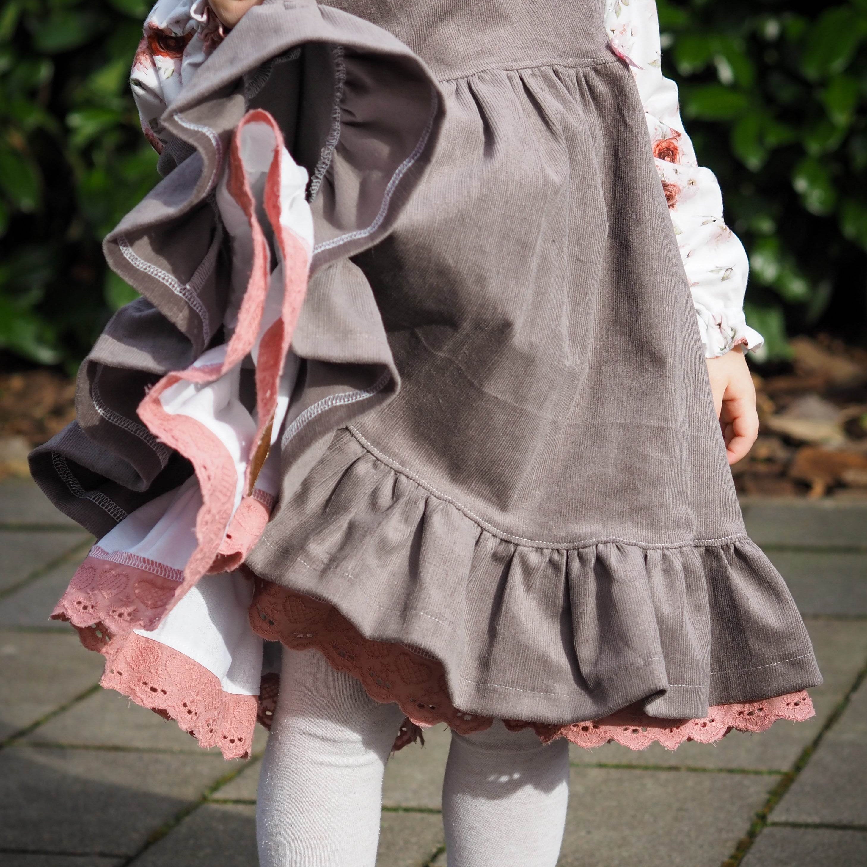 Schnittmuster Trägerkleid Freya Gr. 86-140 - Sewando