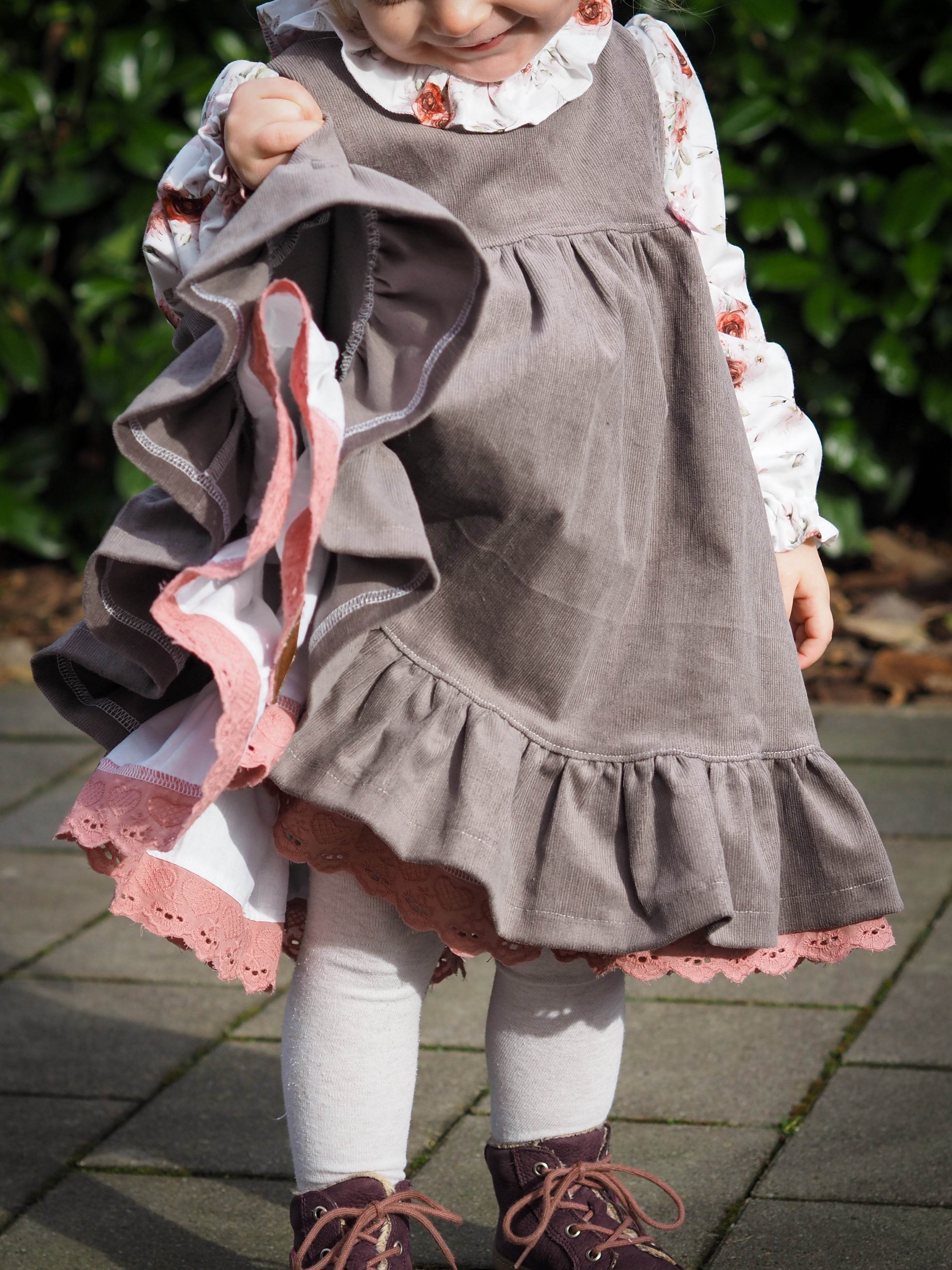 Schnittmuster Trägerkleid Freya Gr. 86-140 - Sewando