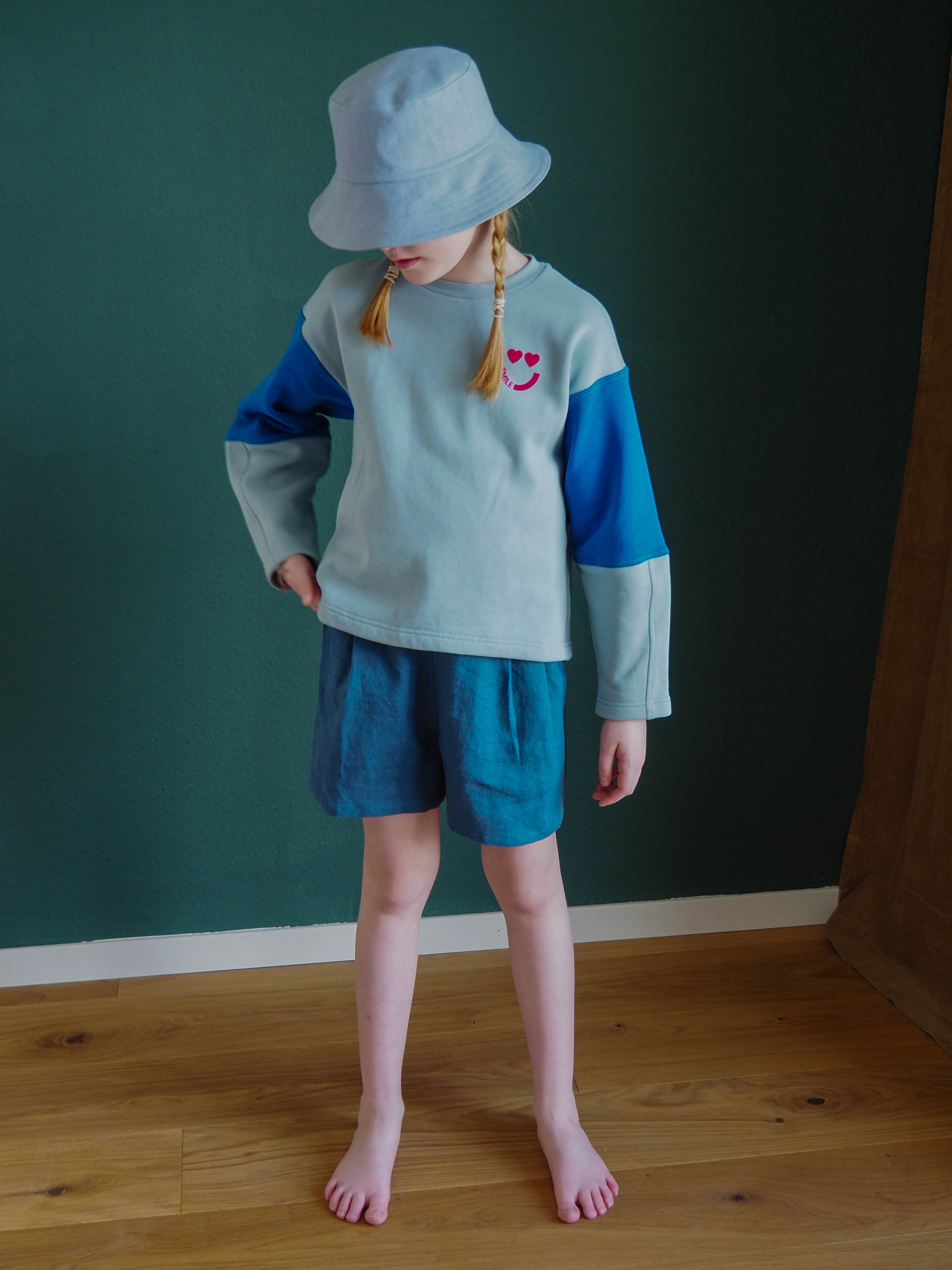 Smile Kids Jumper & T-Shirt 104 - 164 pattern and instructions - Sewando