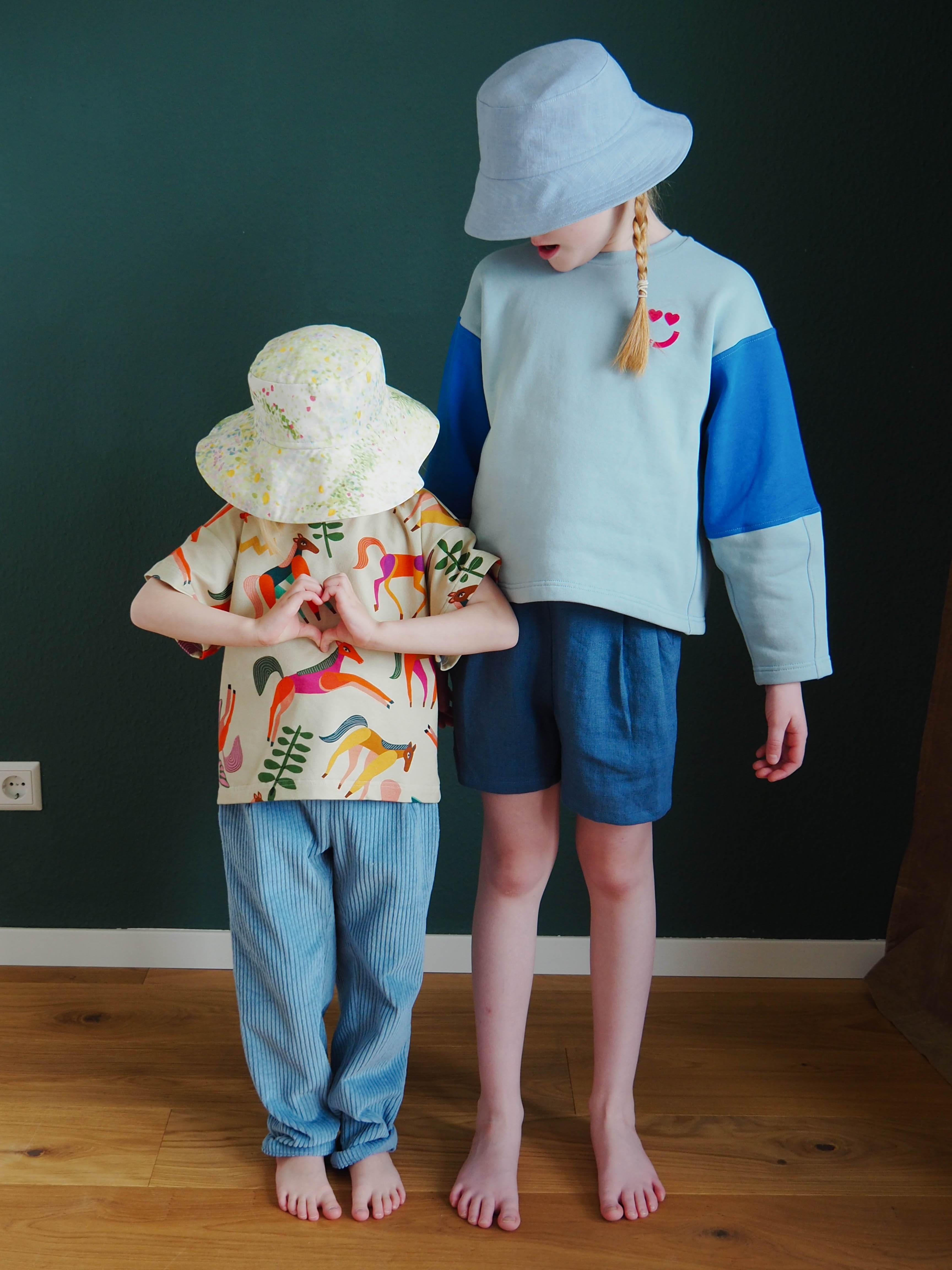 Smile Kids Jumper & T-Shirt 104 - 164 pattern and instructions - Sewando