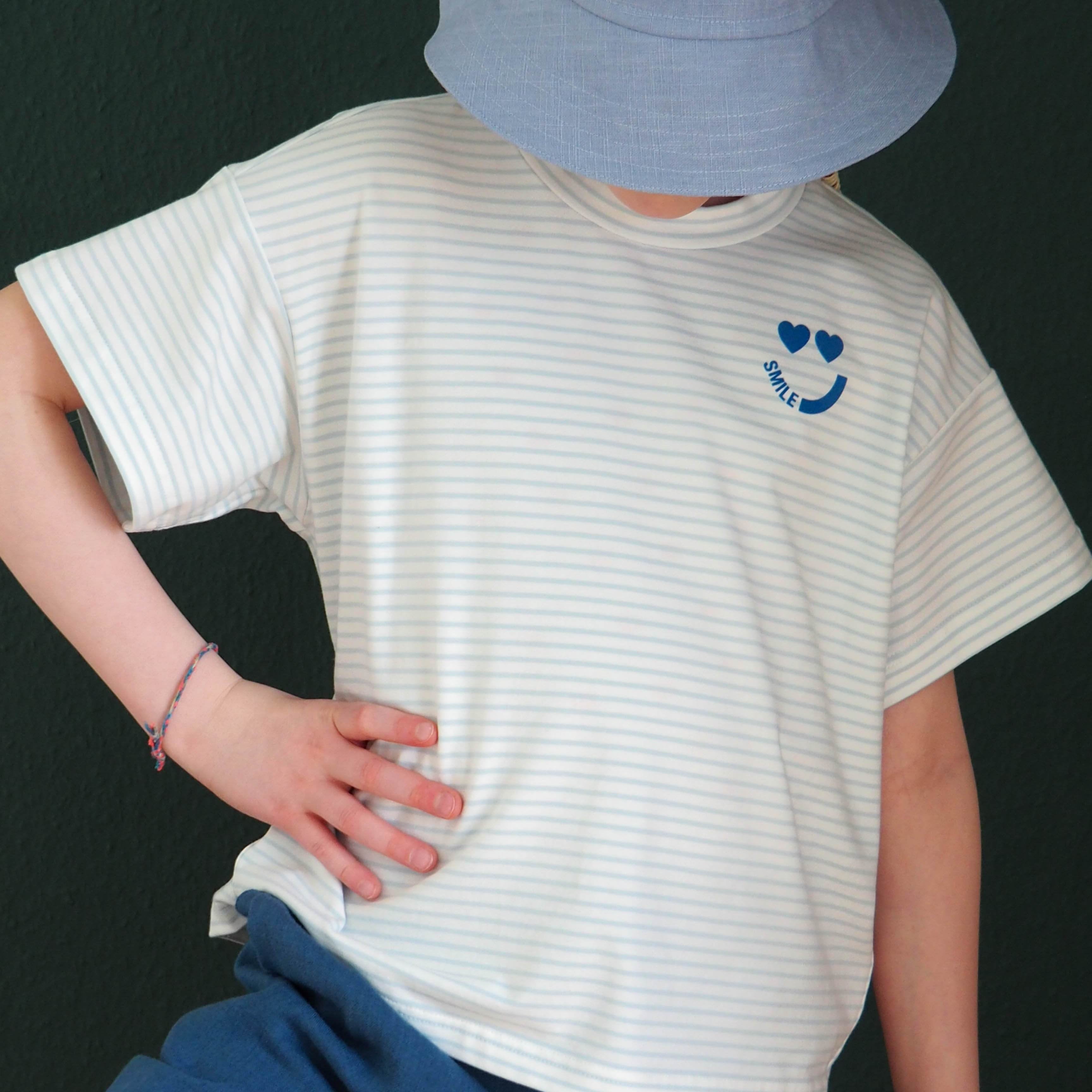 Smile Kids Sweater & T-Shirt 104 - 164 Schnittmuster und Anleitung - Sewando