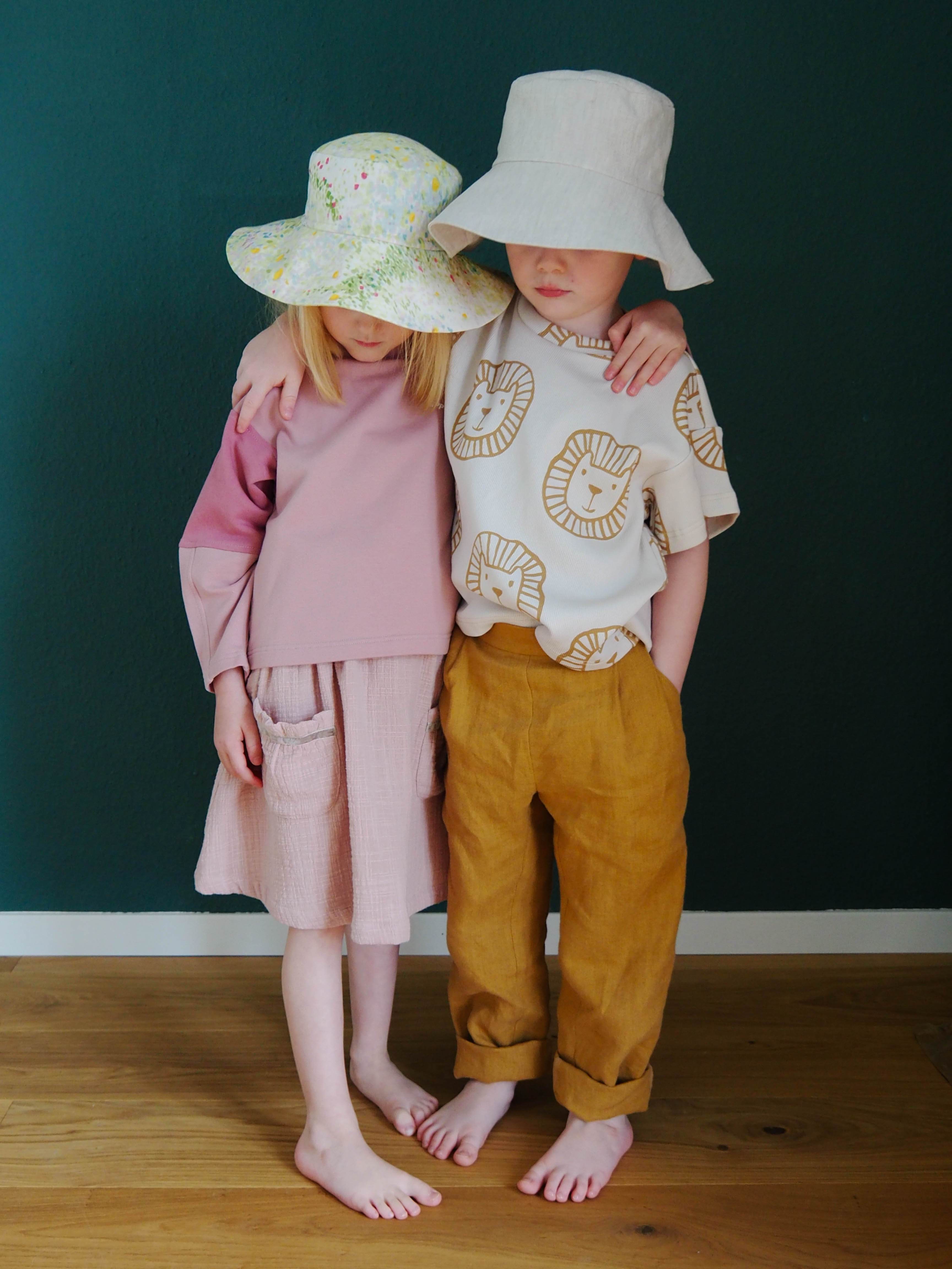 Smile Kids Jumper & T-Shirt 104 - 164 pattern and instructions - Sewando