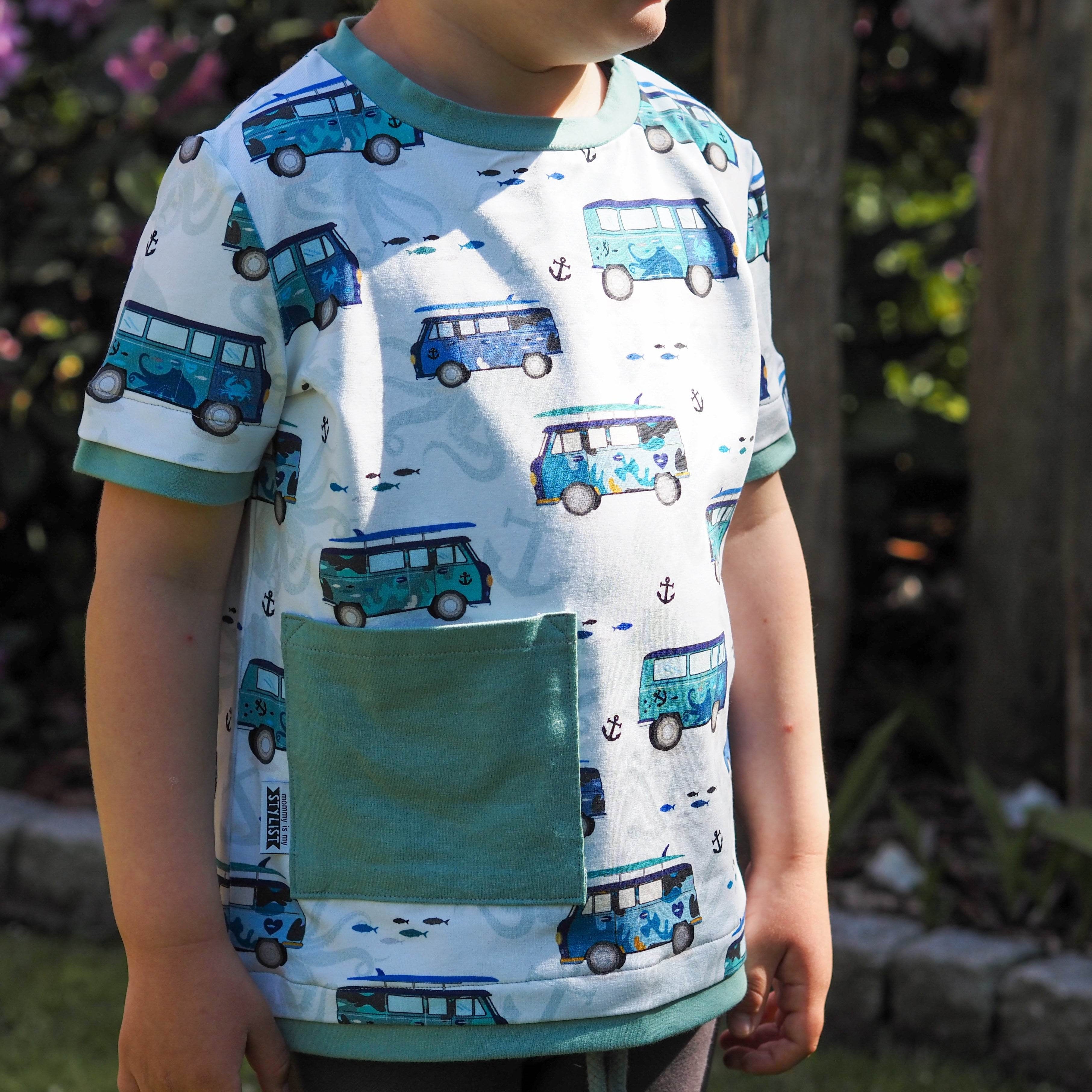 Schnittmuster Shirt Noah Gr. 86-140 - Sewando
