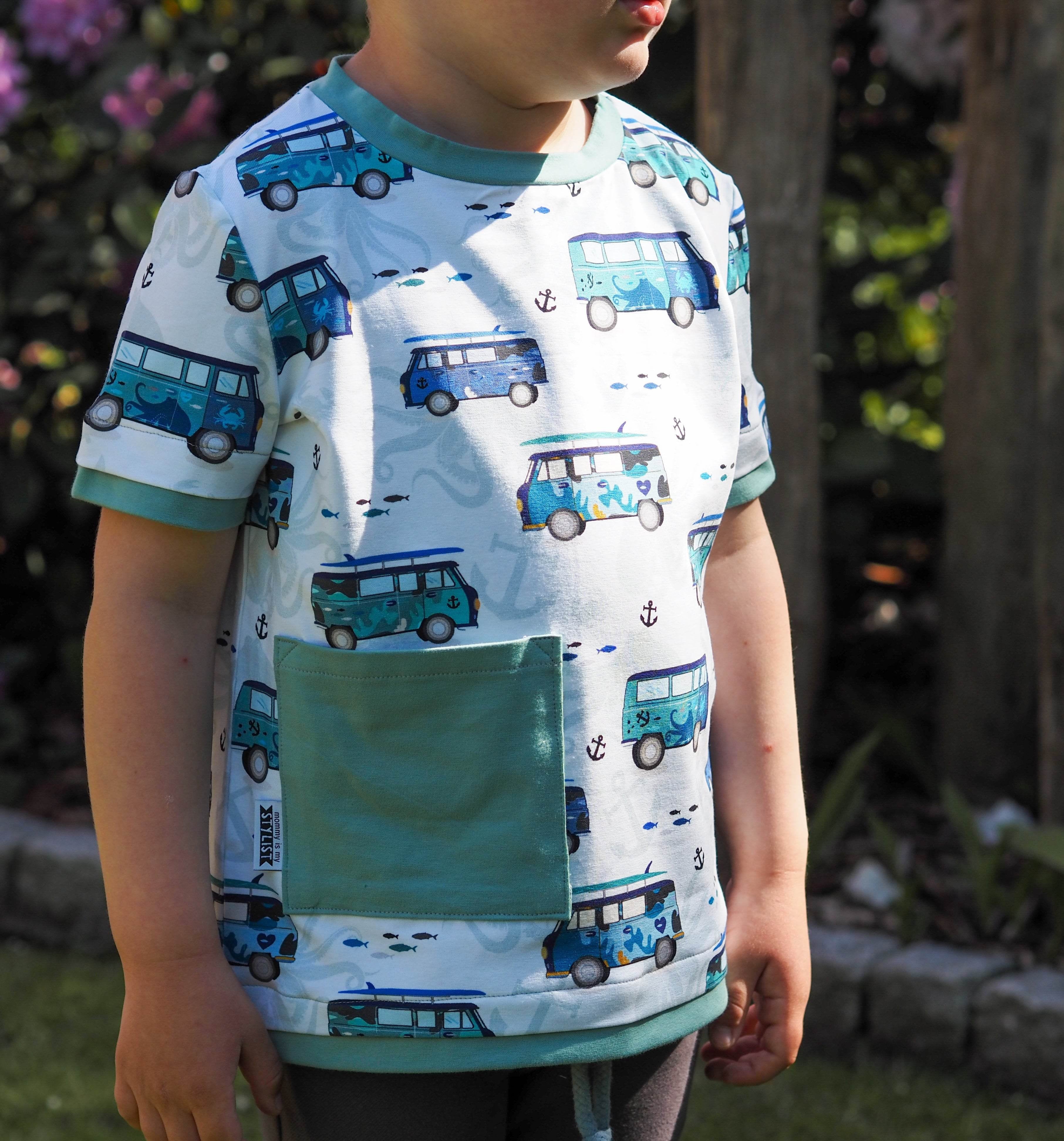 Schnittmuster Shirt Noah Gr. 86-140 - Sewando