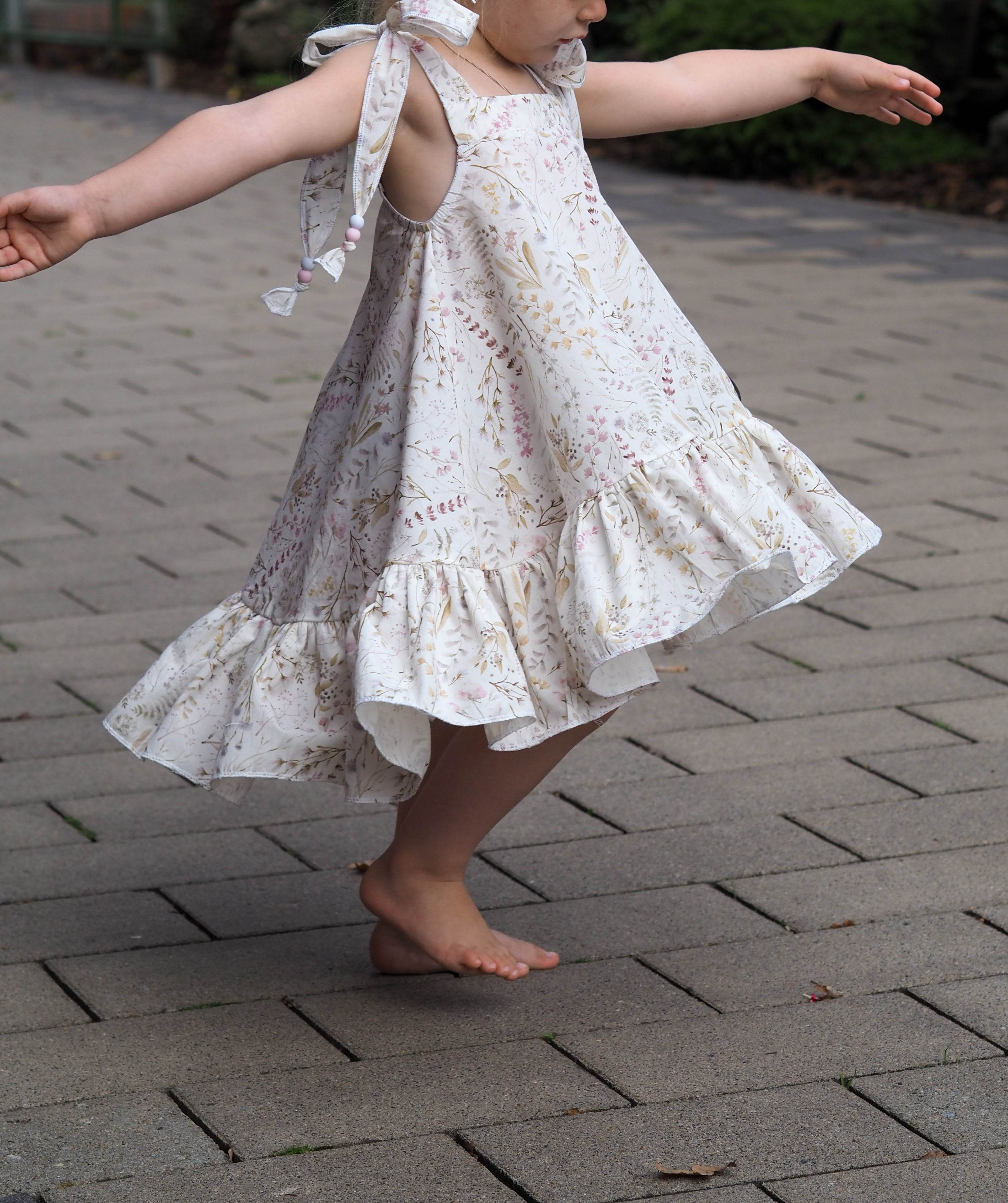 Schnittmuster Sommerkleid Charlotte Gr. 86-140 - Sewando