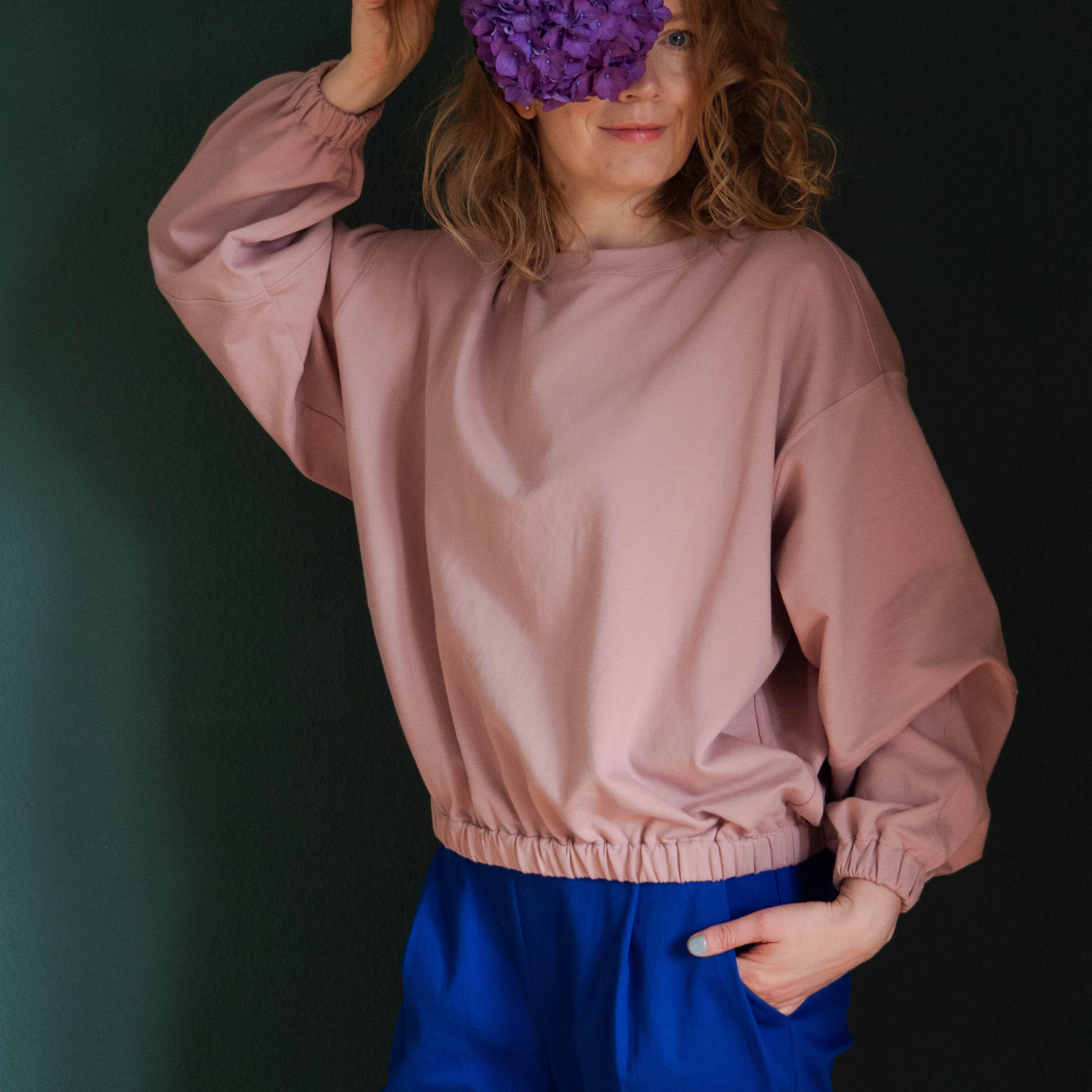Smilla Sweater 34 -52 Schnittmuster und Anleitung - Sewando