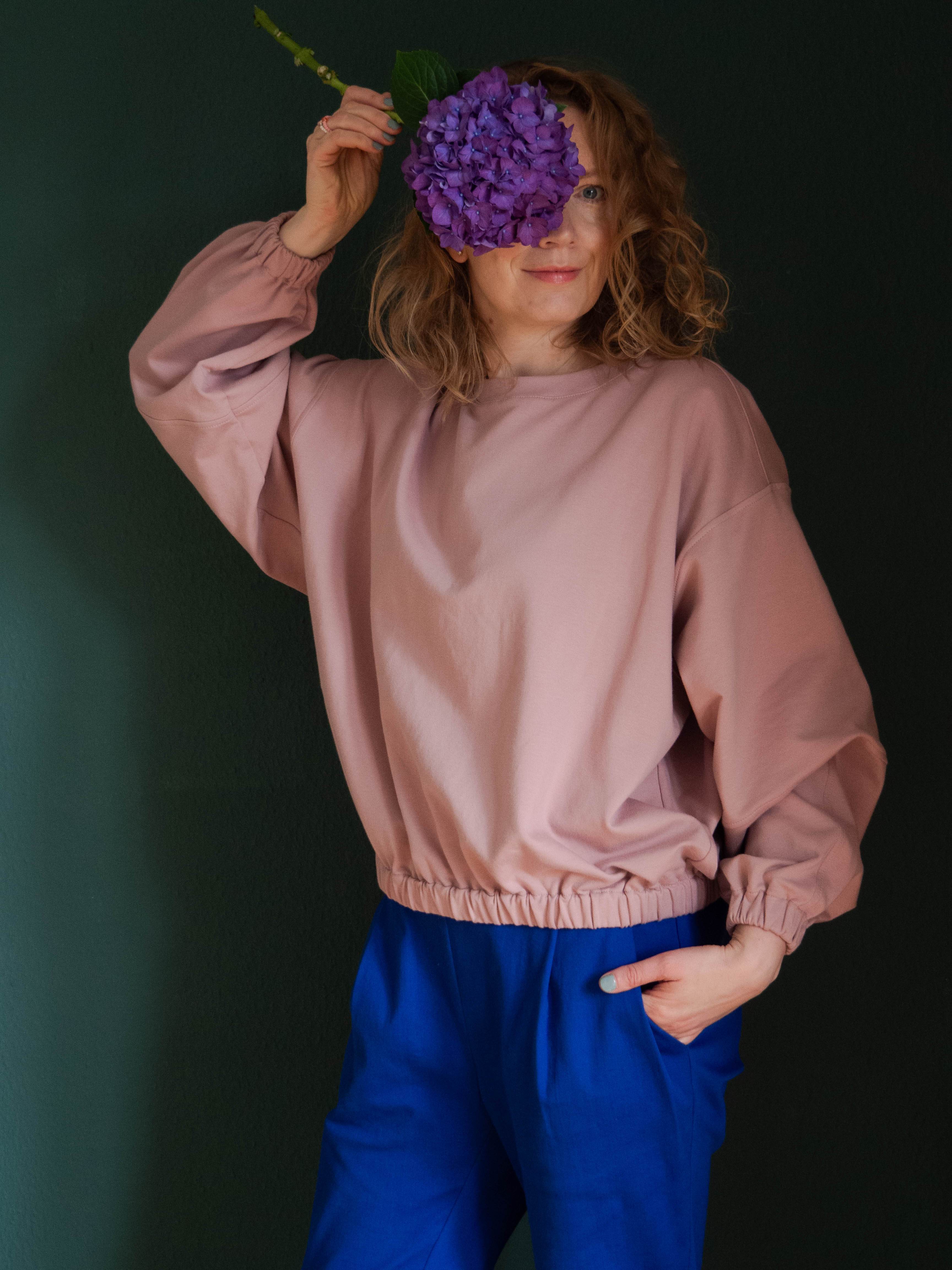 Smilla Sweater 34 -52 Schnittmuster und Anleitung - Sewando