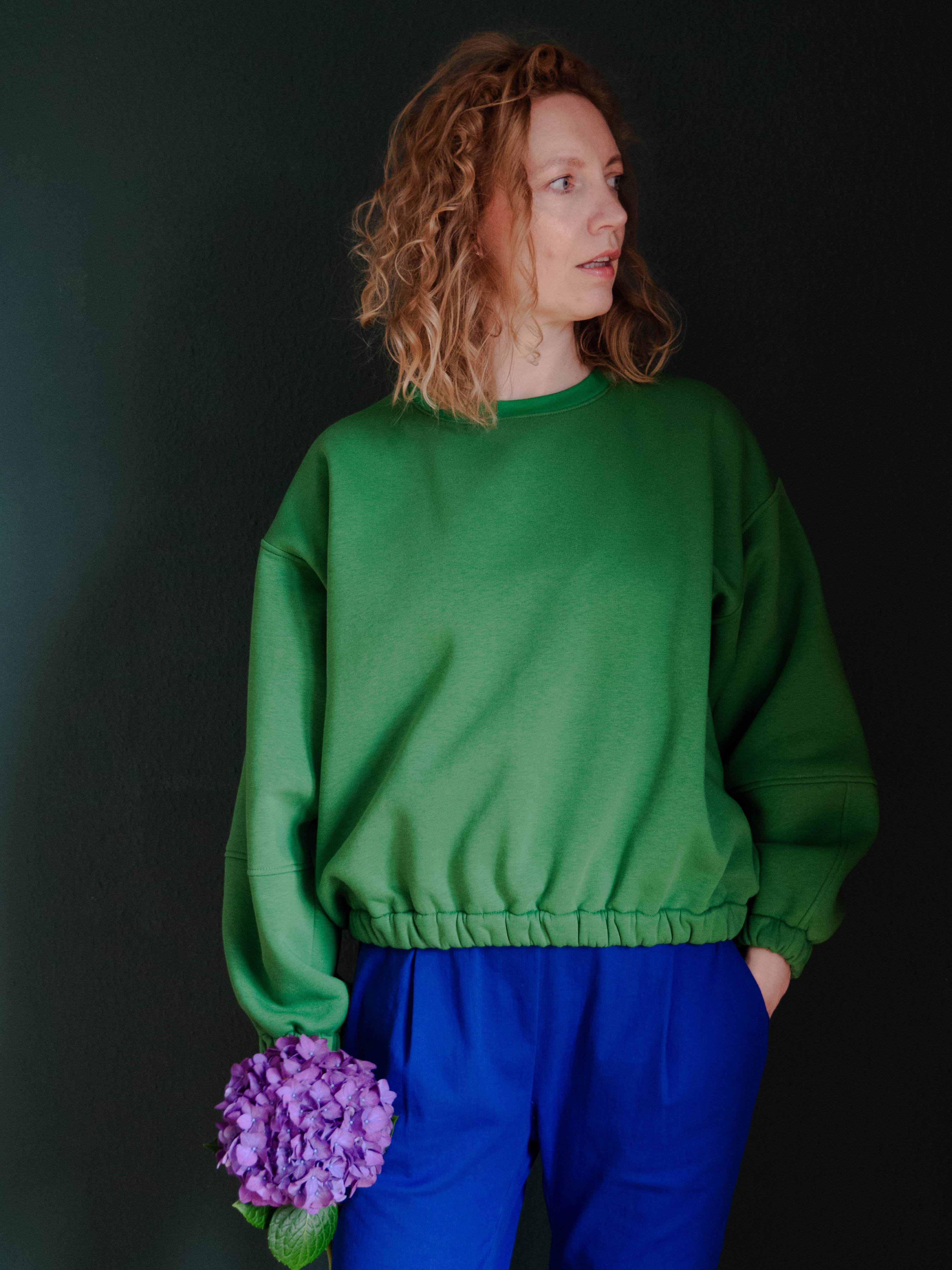 Smilla Sweater 34 -52 Schnittmuster und Anleitung - Sewando