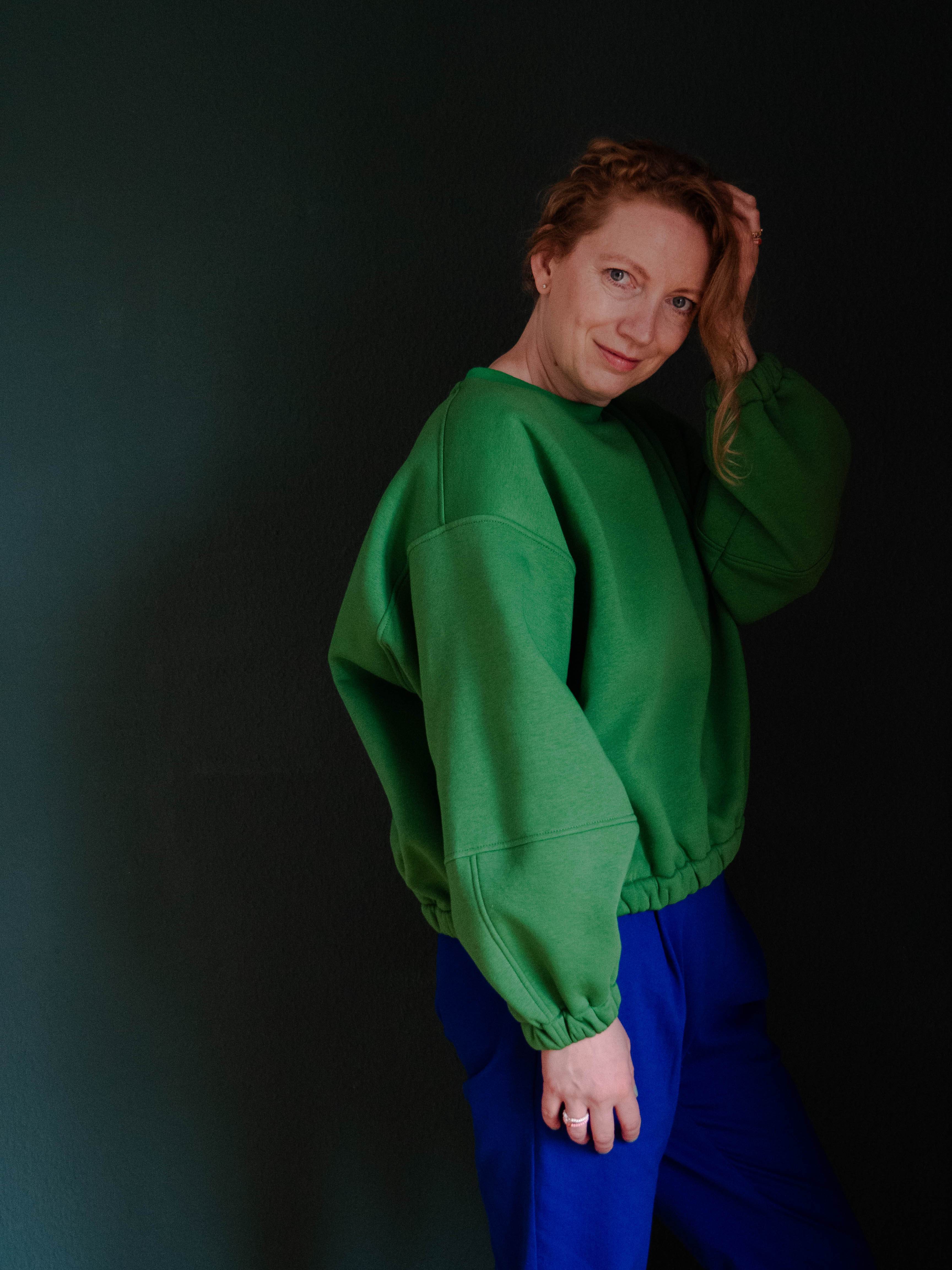 Smilla Sweater 34 -52 Schnittmuster und Anleitung - Sewando