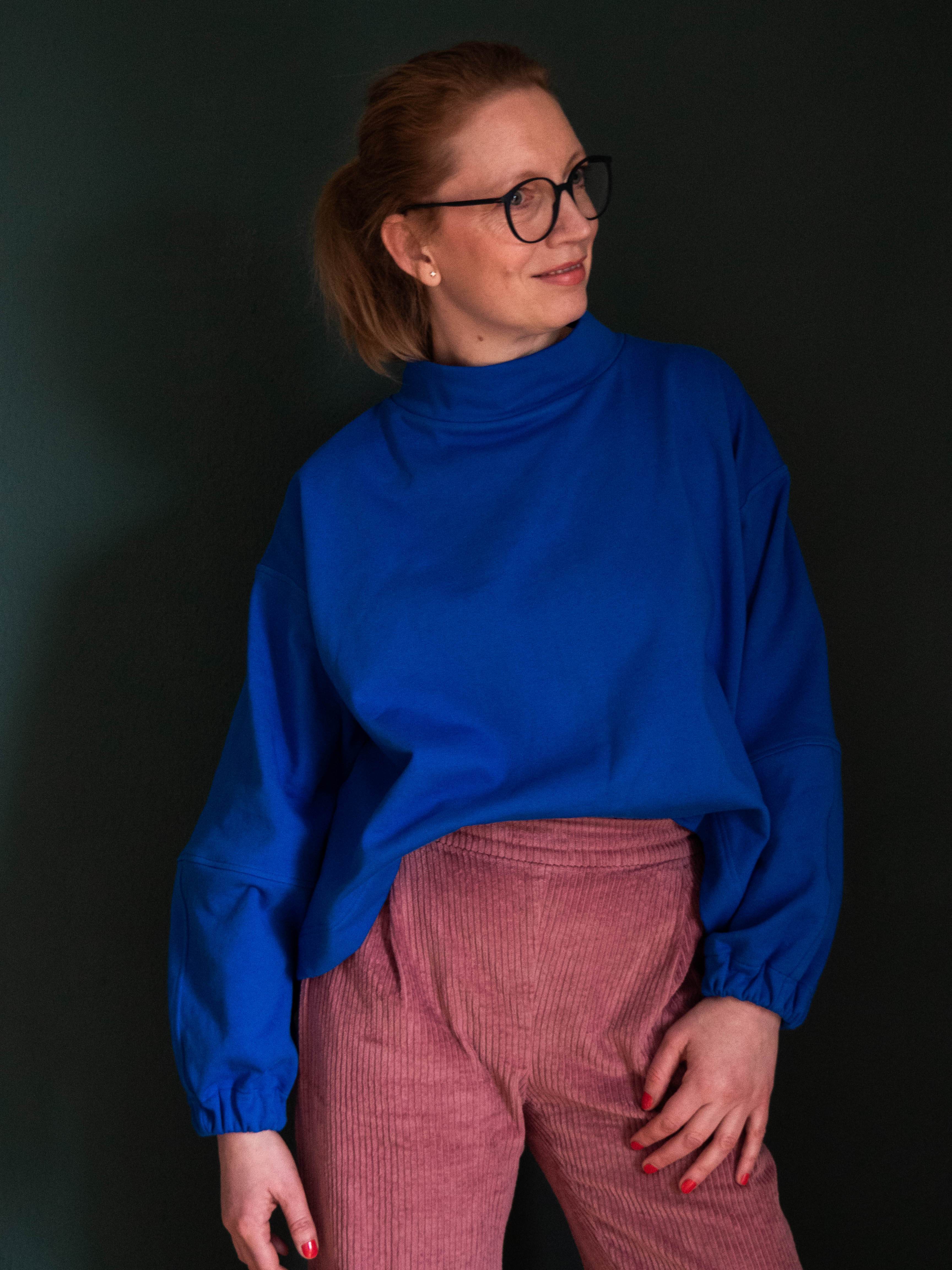 Smilla Sweater 34 -52 Schnittmuster und Anleitung - Sewando