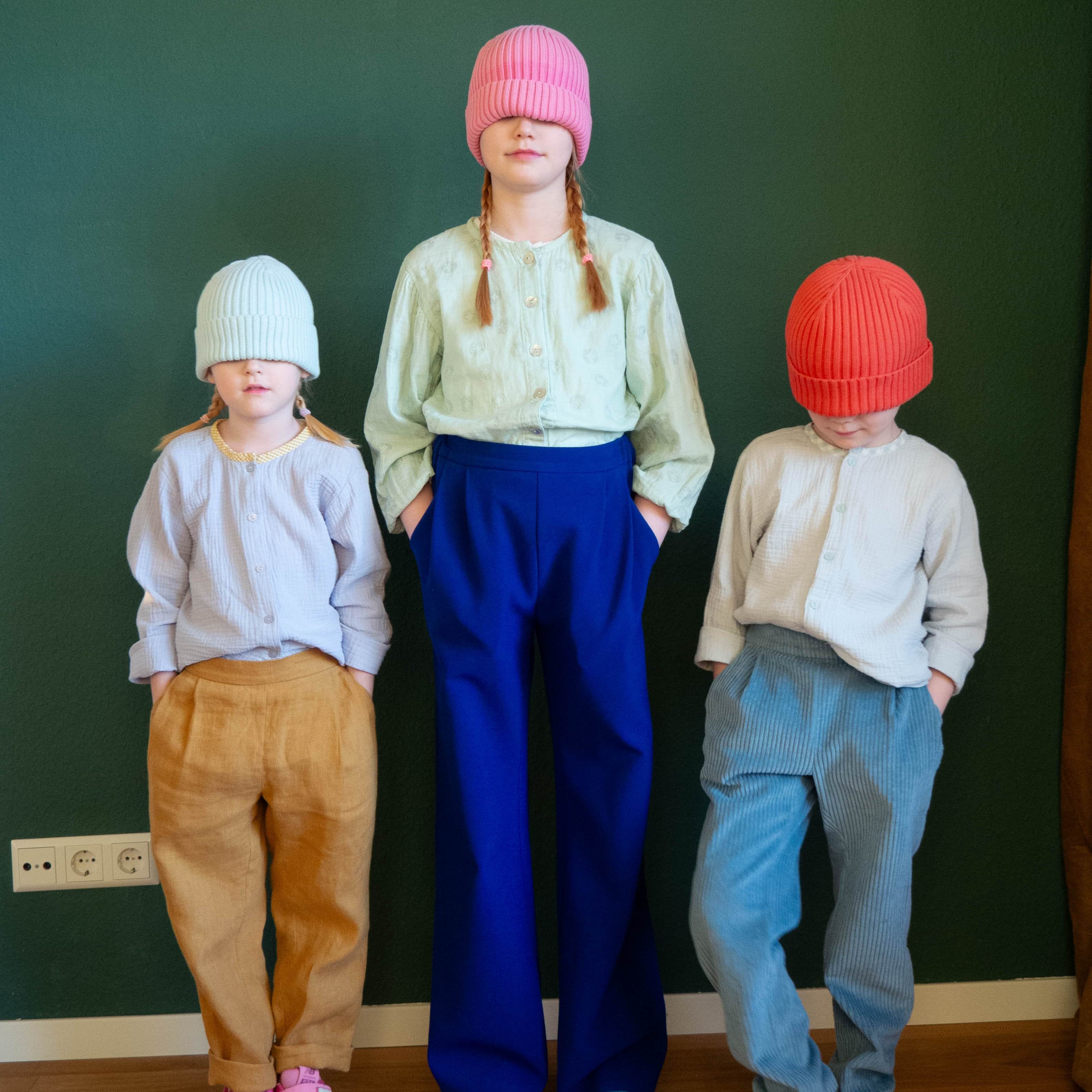 Toni Trousers & Shorts Kids 104 - 164 sewing pattern und instructions - Sewando