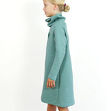 Rollkragenkleid POLLY | Schnittmuster Gr. 98-152
