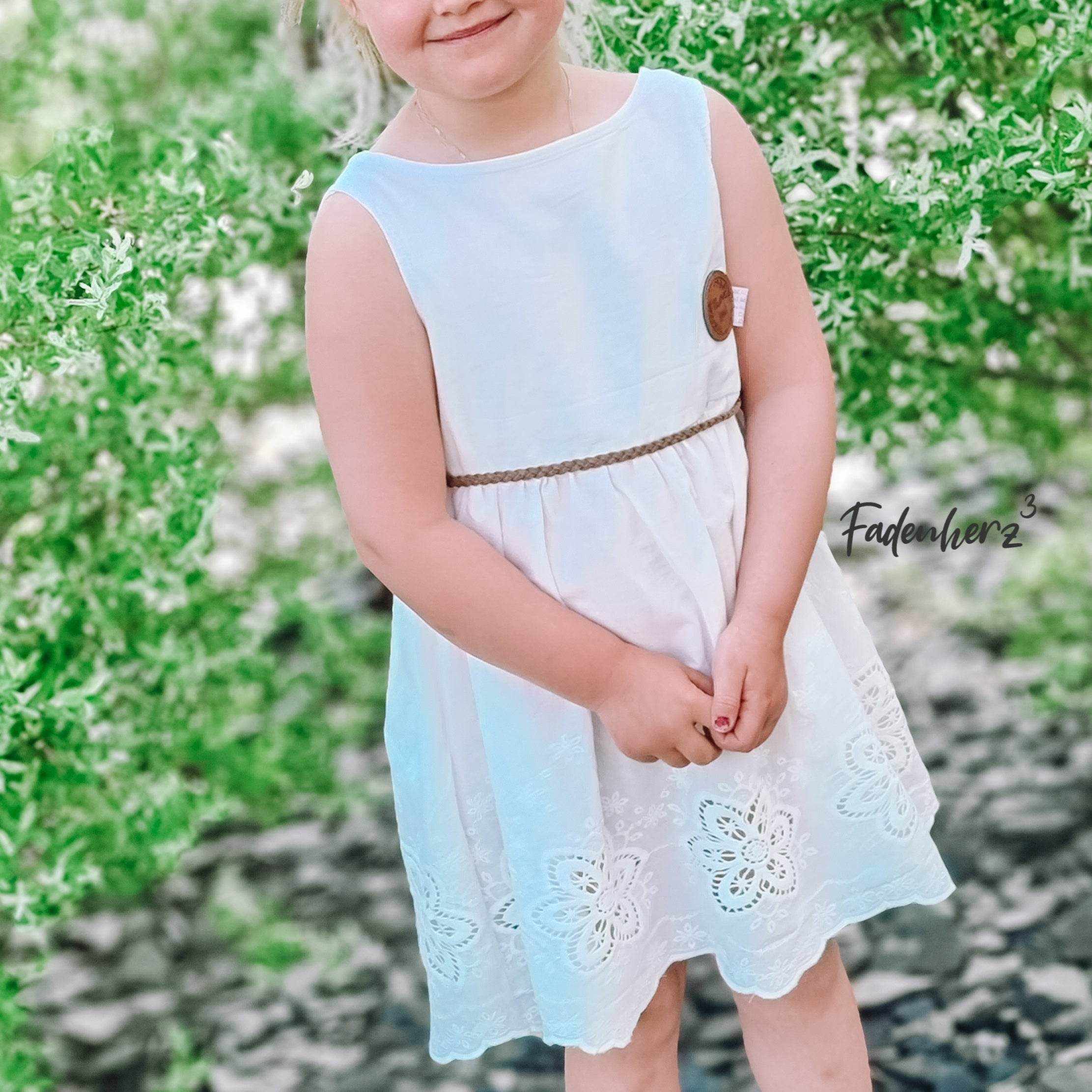 Schnittmuster Kleid Elisa Sommerkleid Stufenkleid Gr. 86-140 - Sewando