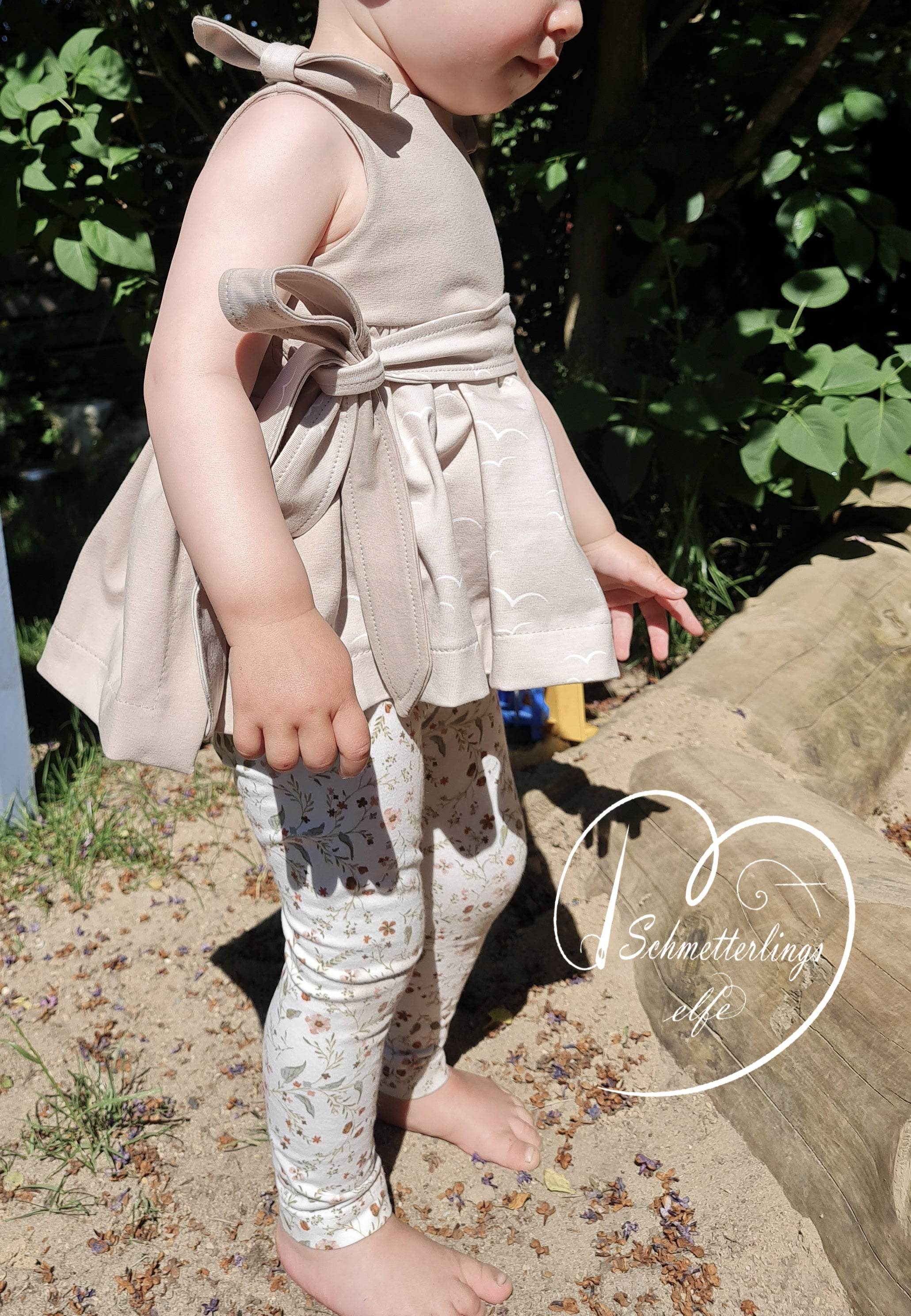 Schnittmuster Kleid Elisa Sommerkleid Stufenkleid Gr. 86-140 - Sewando