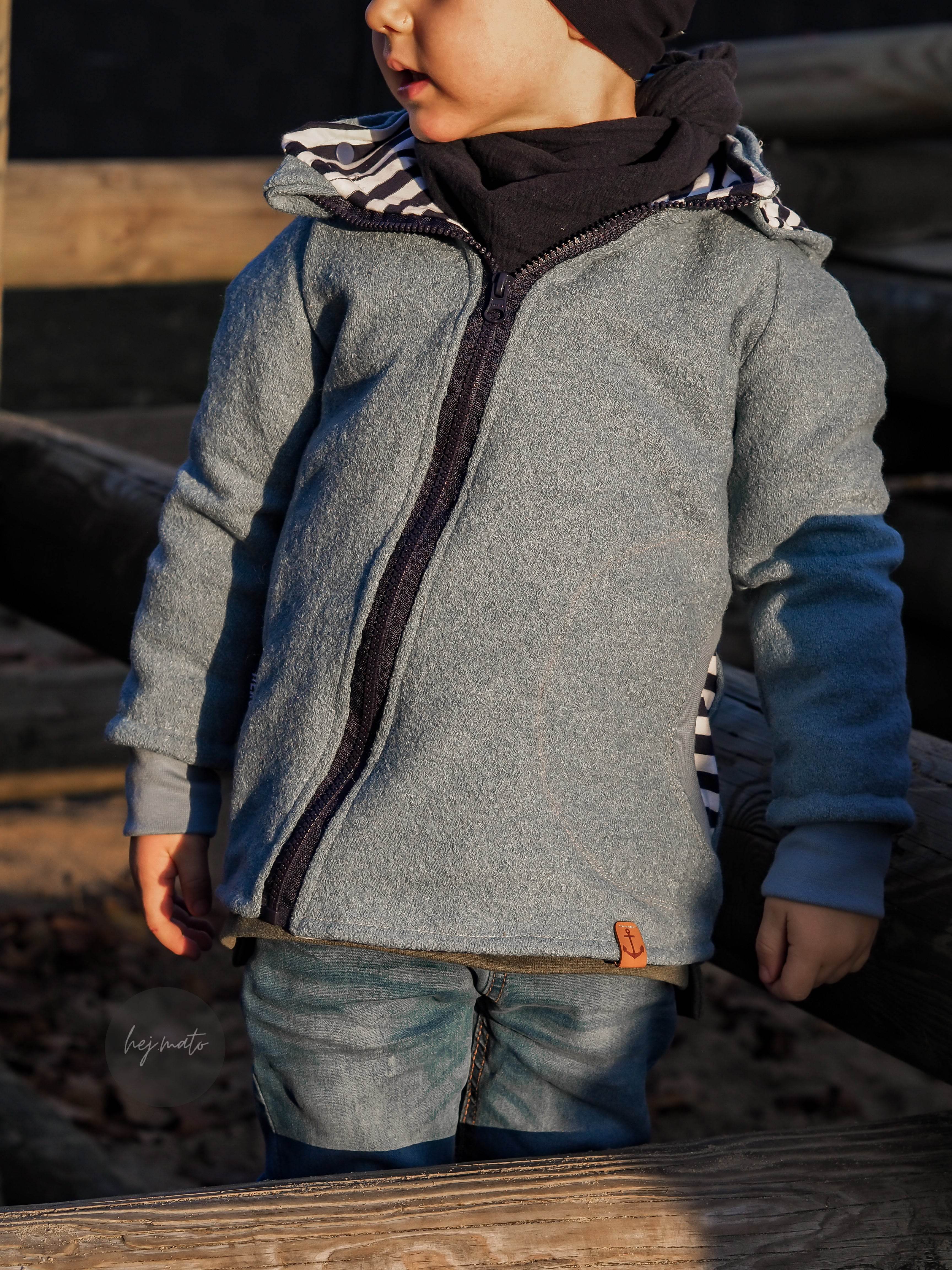 Schnittmuster Jacke Colin Gr. 86-140 - Sewando