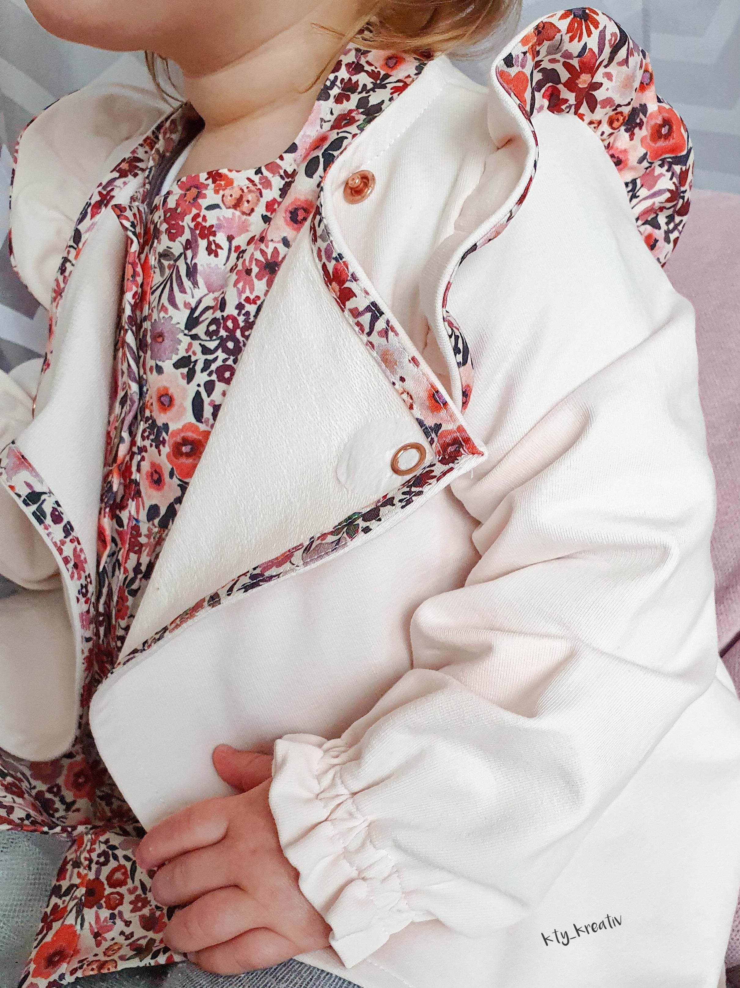 Schnittmuster Cardigan Clara Größen 86-140 - Sewando