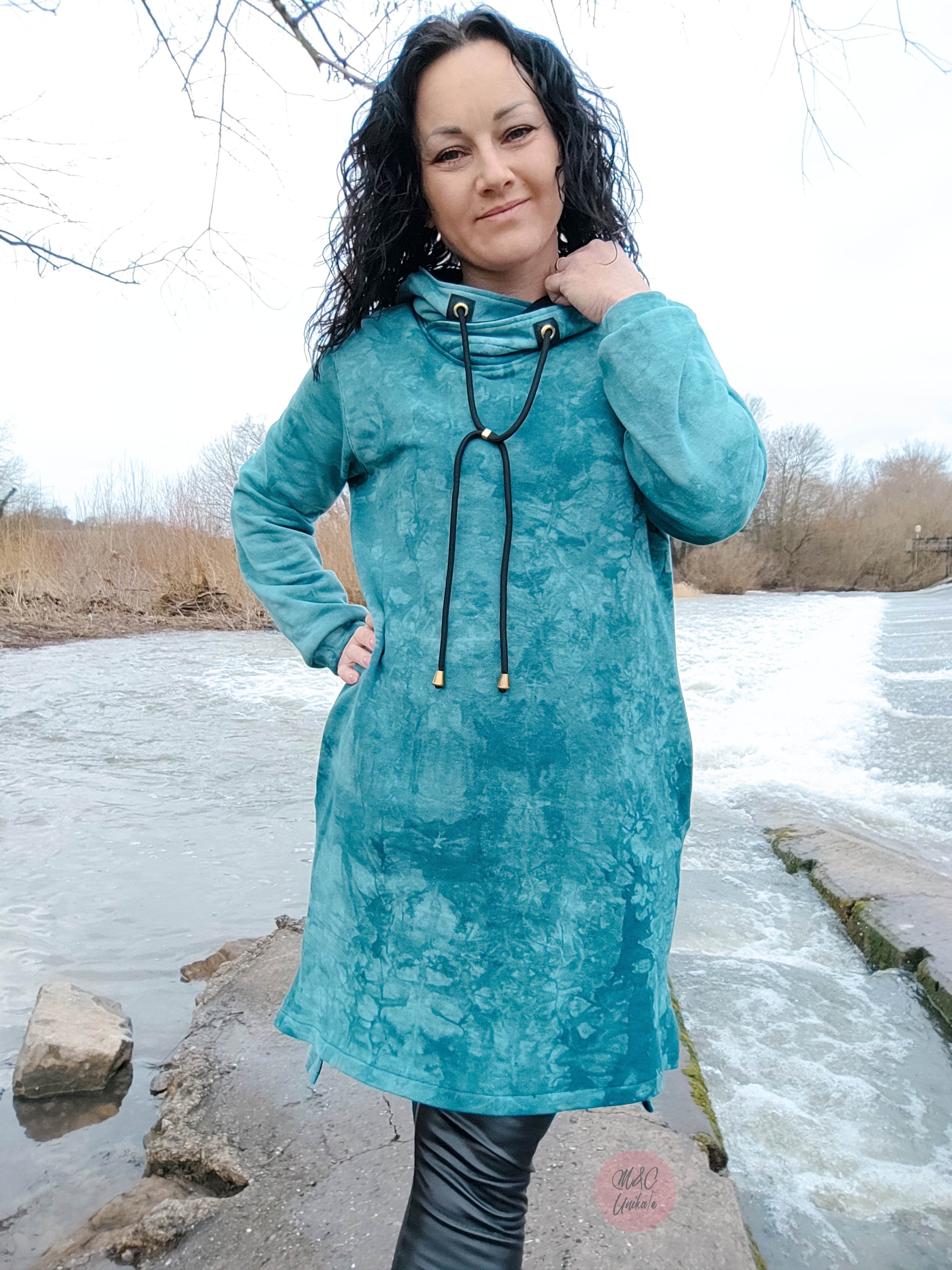 Schnittmuster Sweatkleid Elli Gr. XS-XL - Sewando