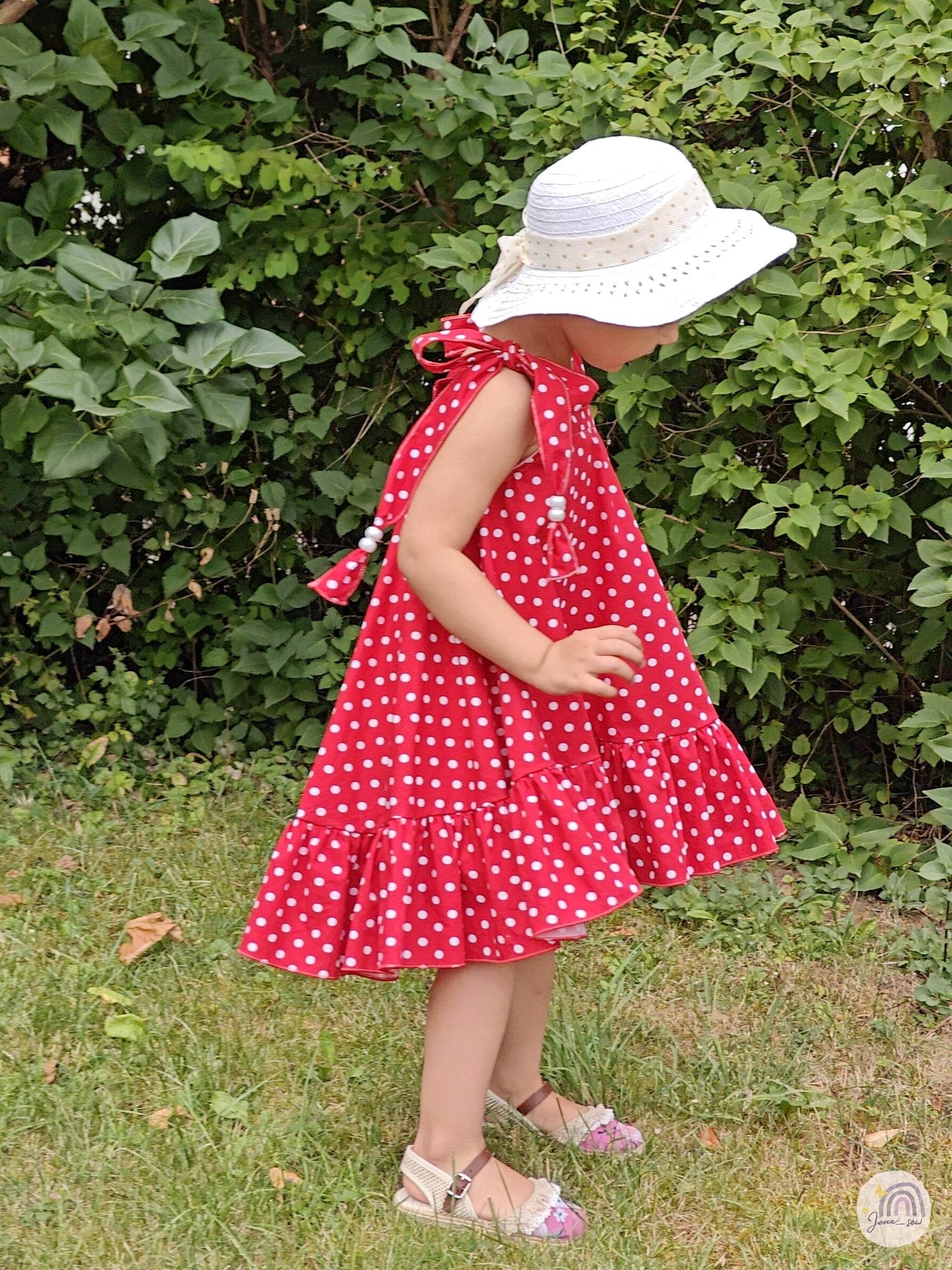 Schnittmuster Sommerkleid Charlotte Gr. 86-140 - Sewando