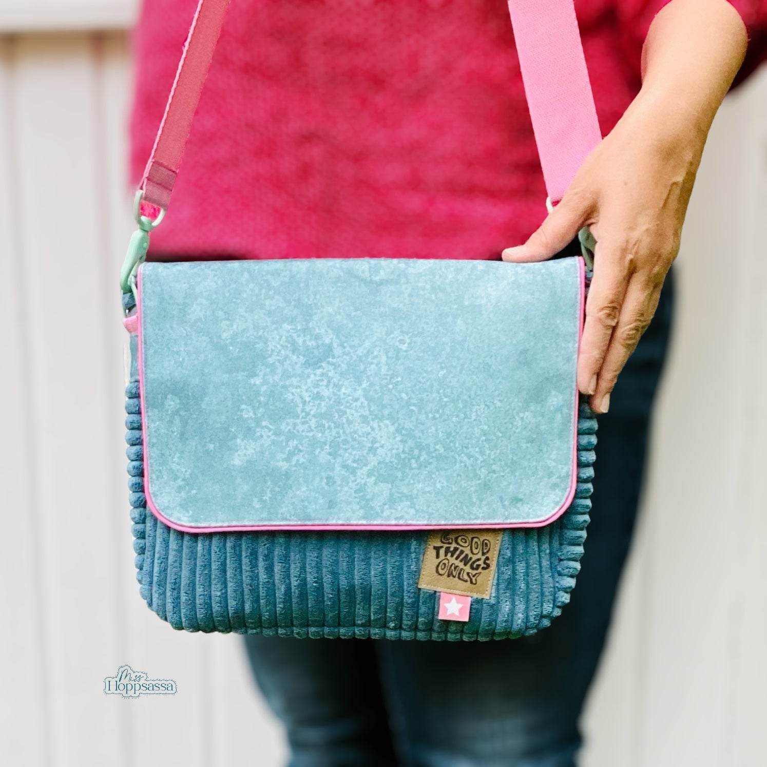 eBook CrossbodyBag WISCONSIN30 Nähanleitung Schnittmuster - Sewando