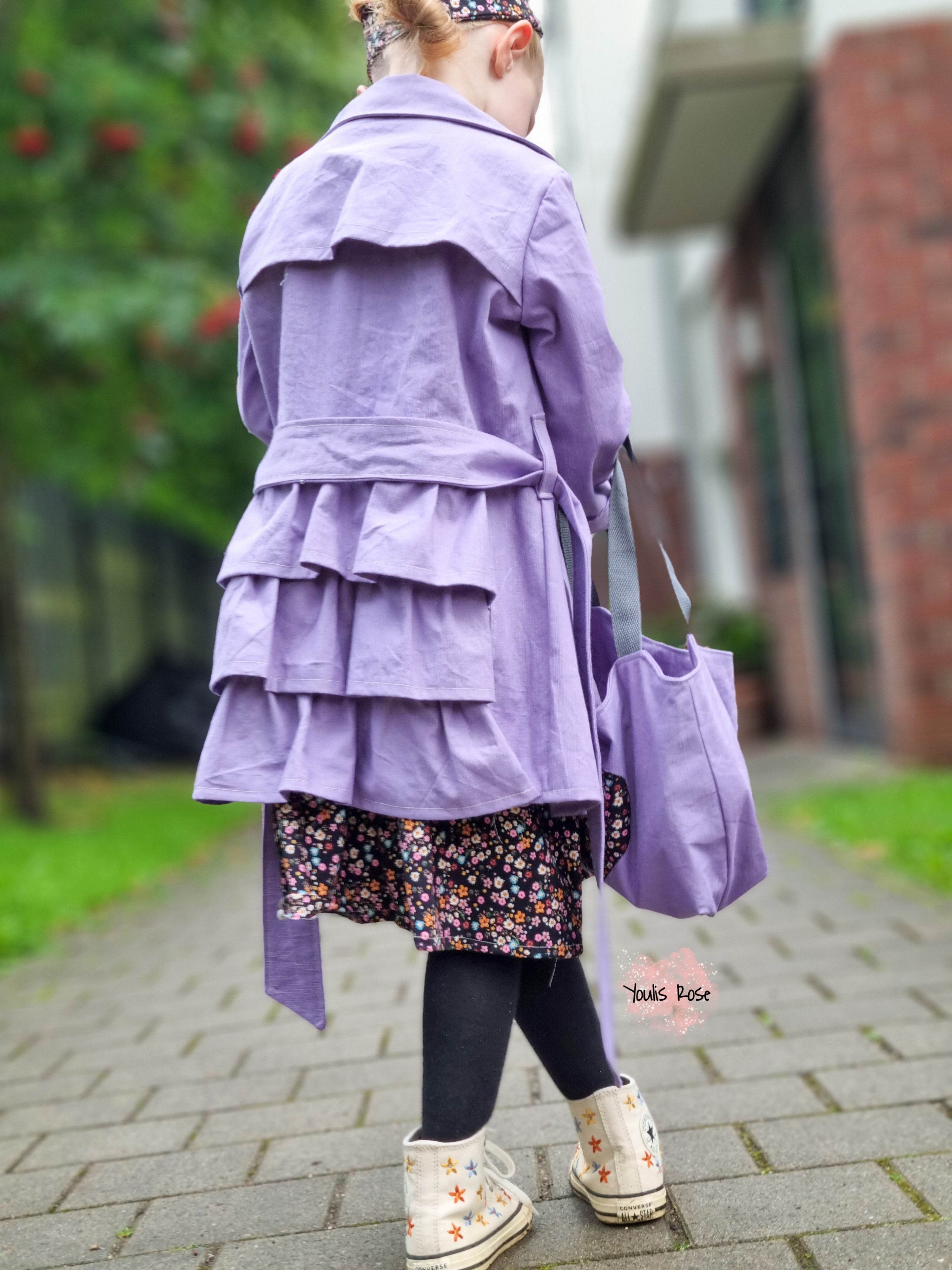 Schnittmuster Trenchcoat Leonie Gr. 86-140 - Sewando