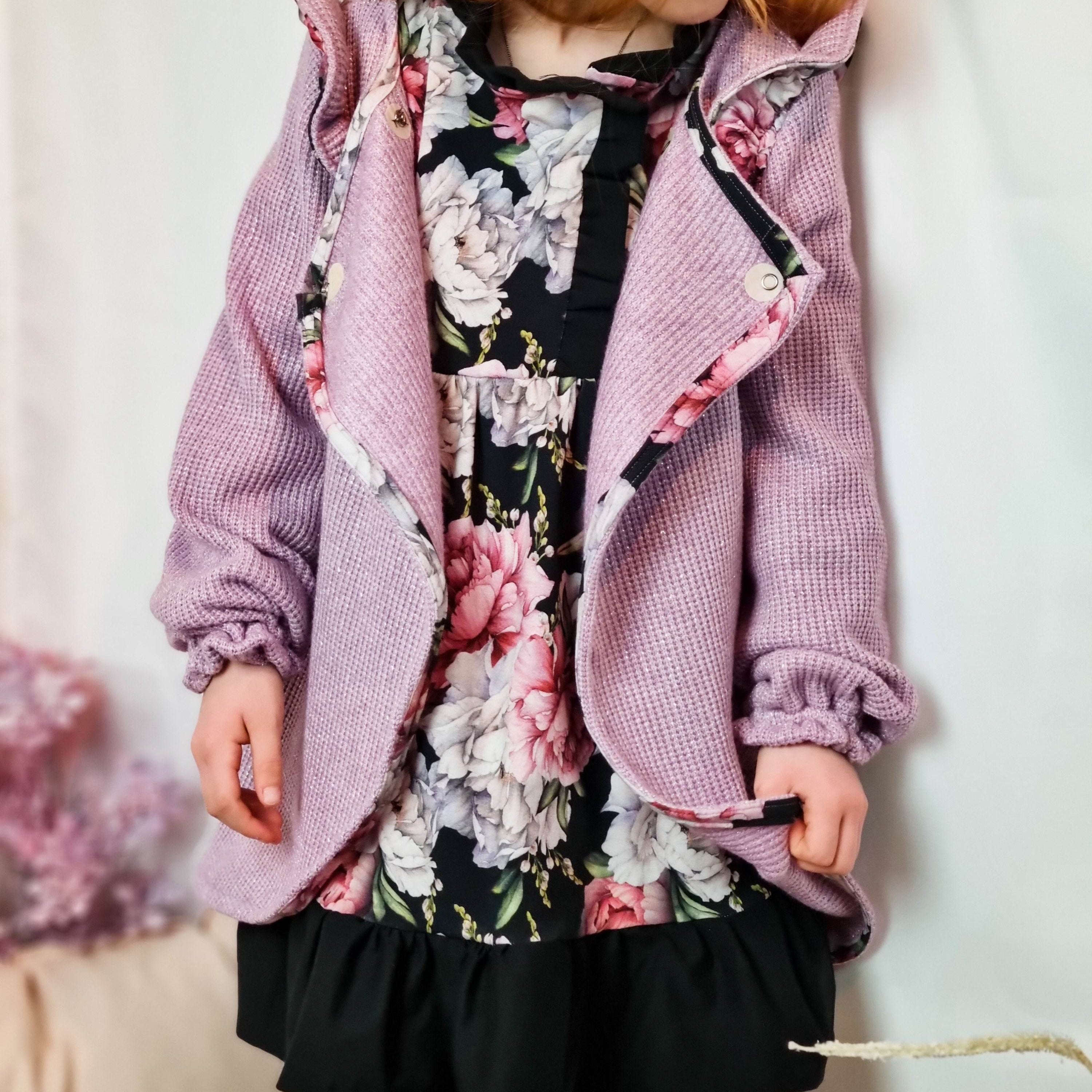 Schnittmuster Cardigan Clara Größen 86-140 - Sewando