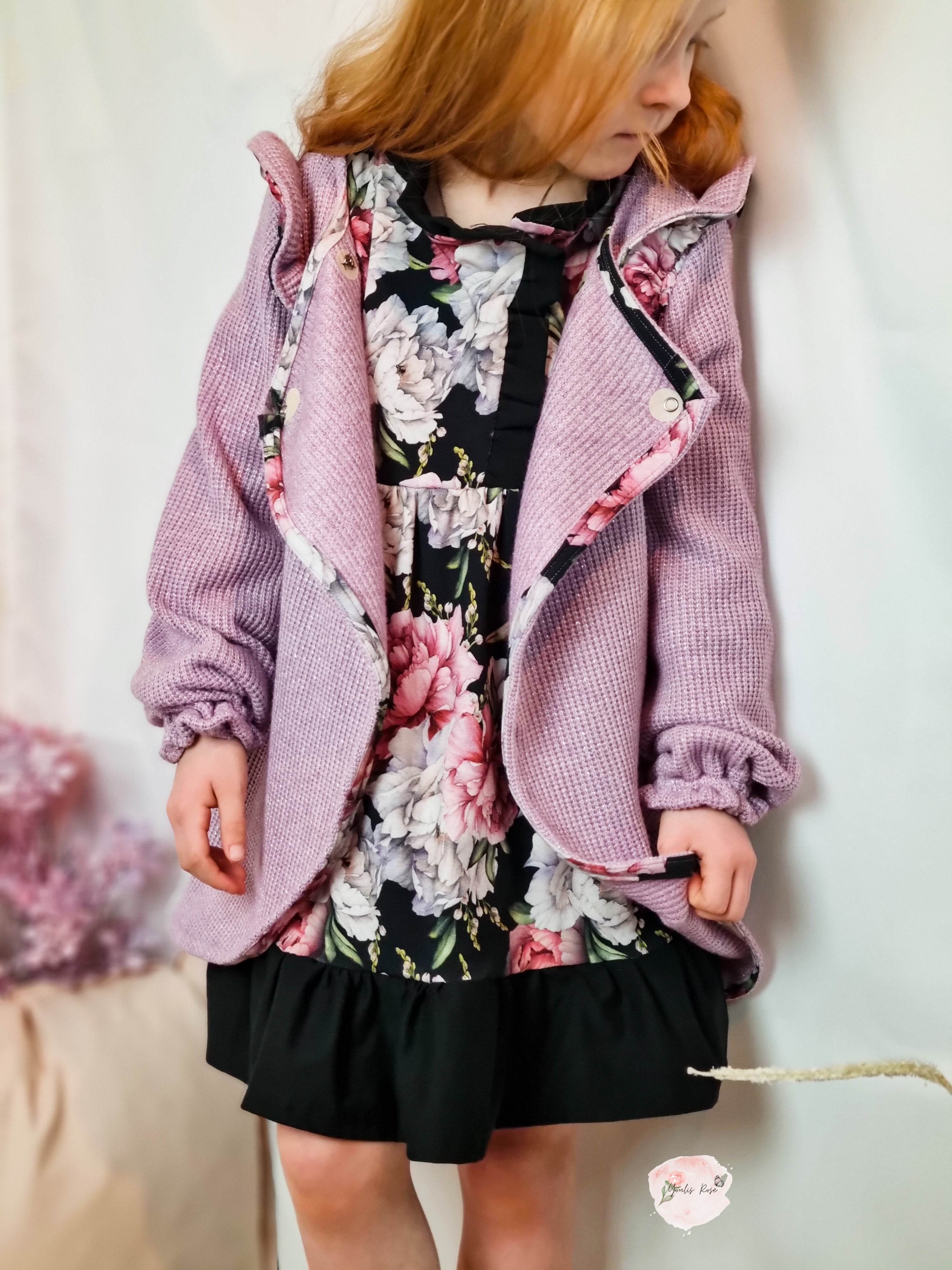 Schnittmuster Cardigan Clara Größen 86-140 - Sewando