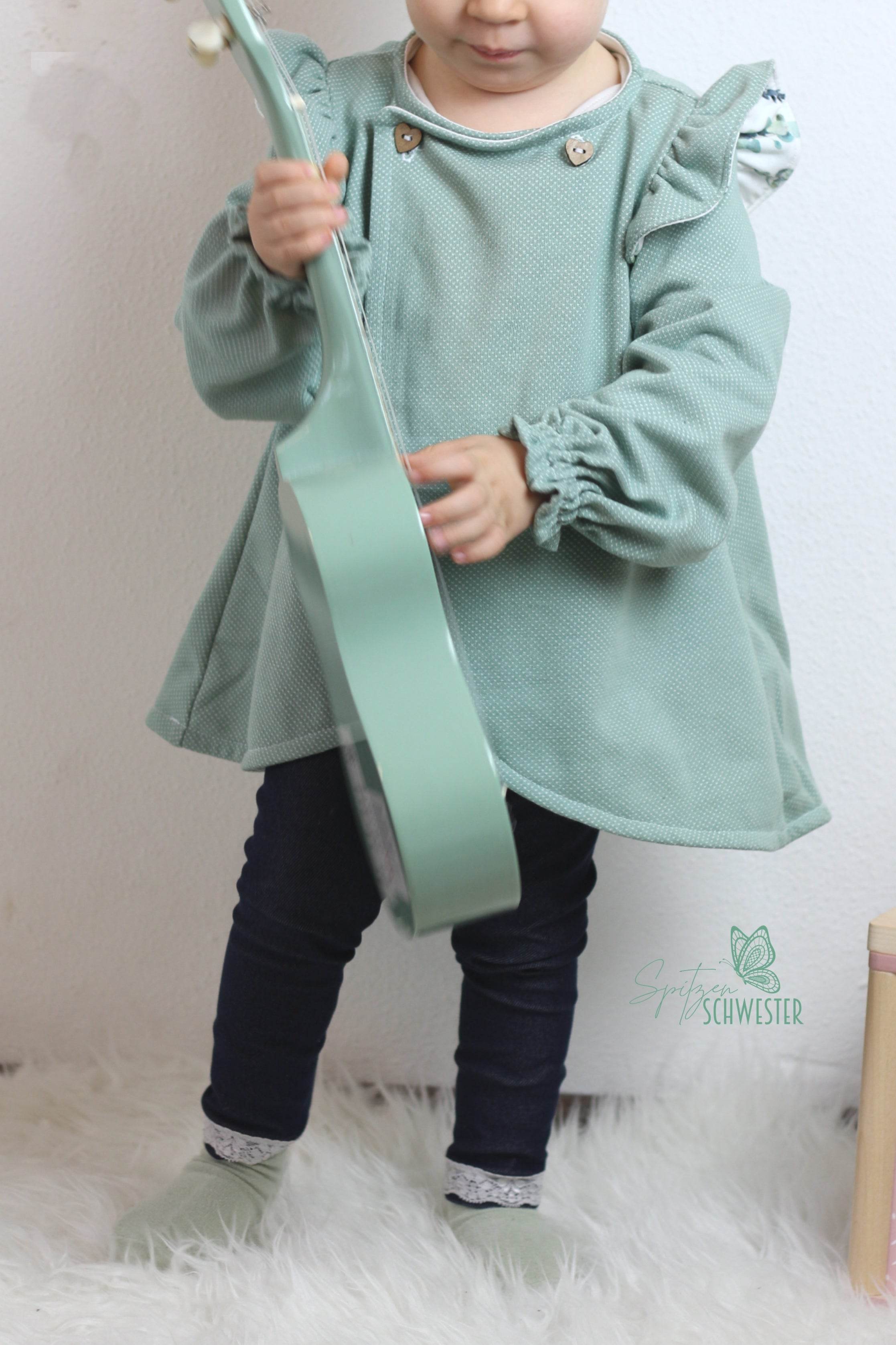 Schnittmuster Cardigan Clara Größen 86-140 - Sewando