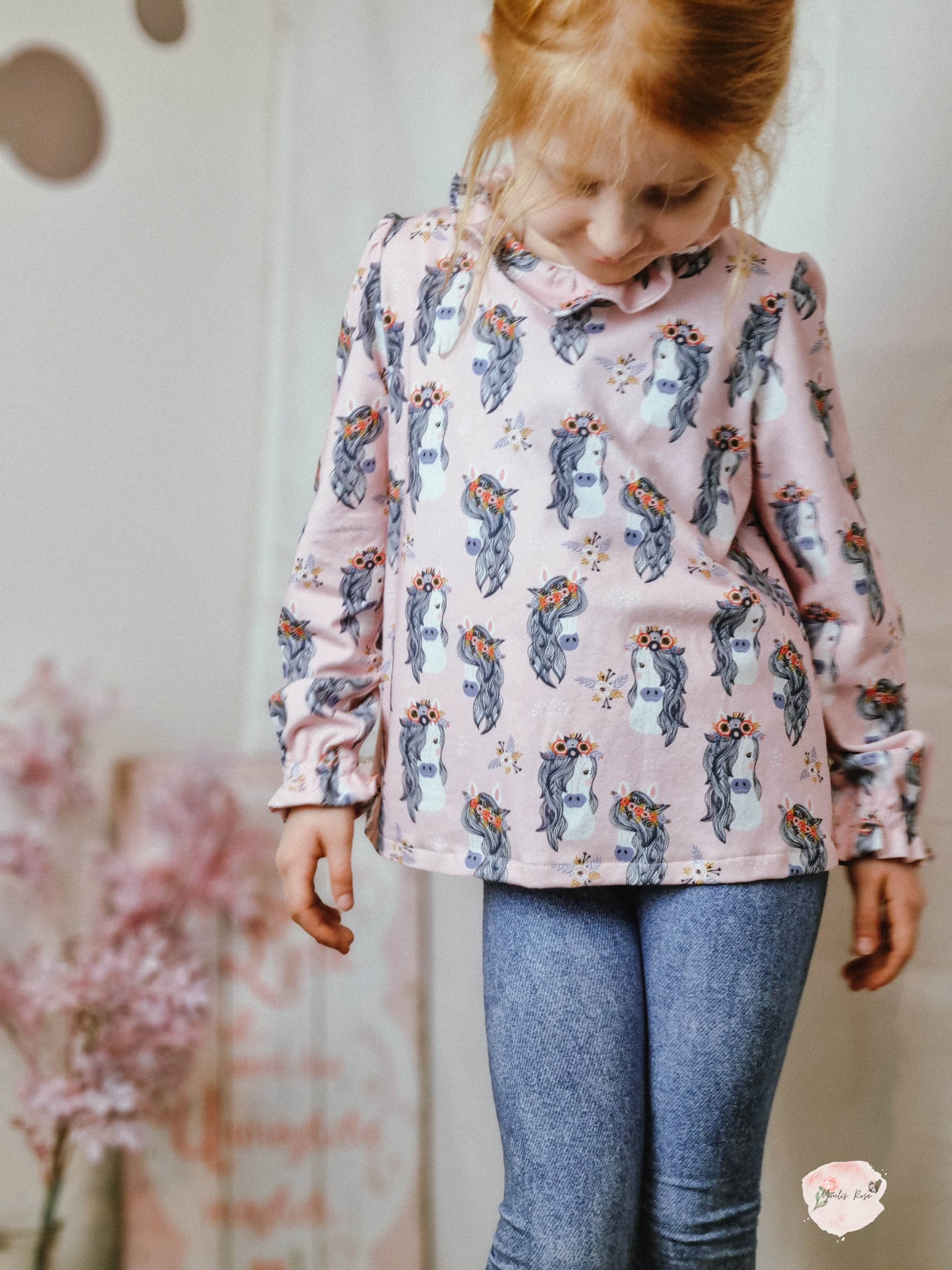Schnittmuster Bluse Felin Gr. 86-140 - Sewando