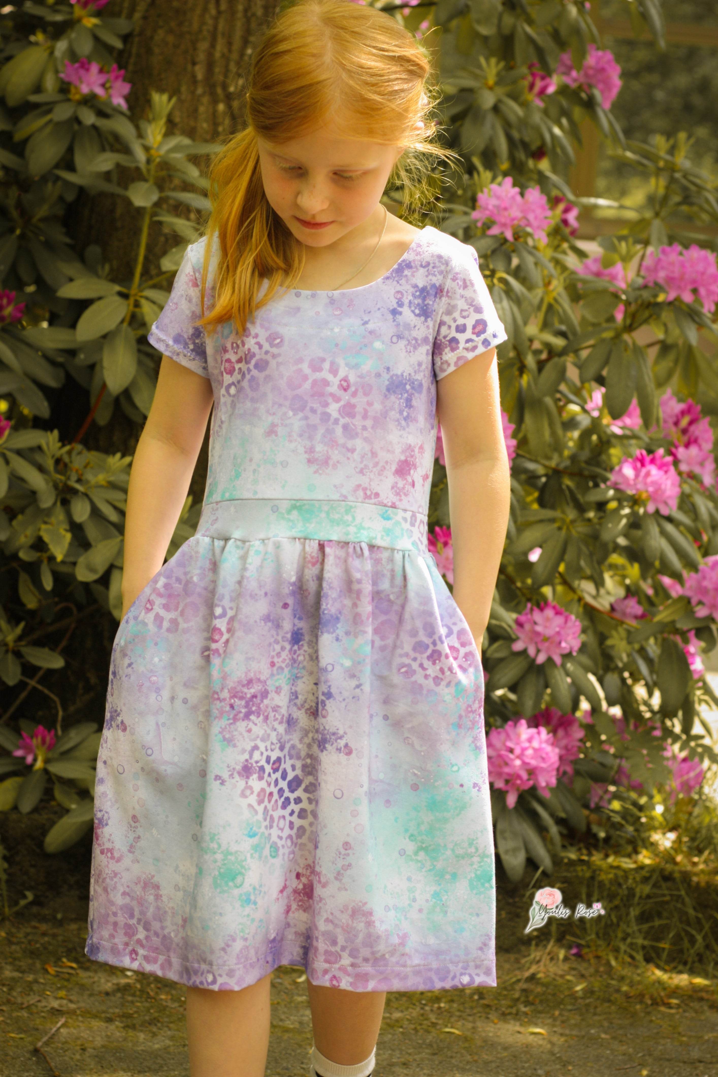 Schnittmuster Kleid Jana MiniMe Gr. 86-140 - Sewando