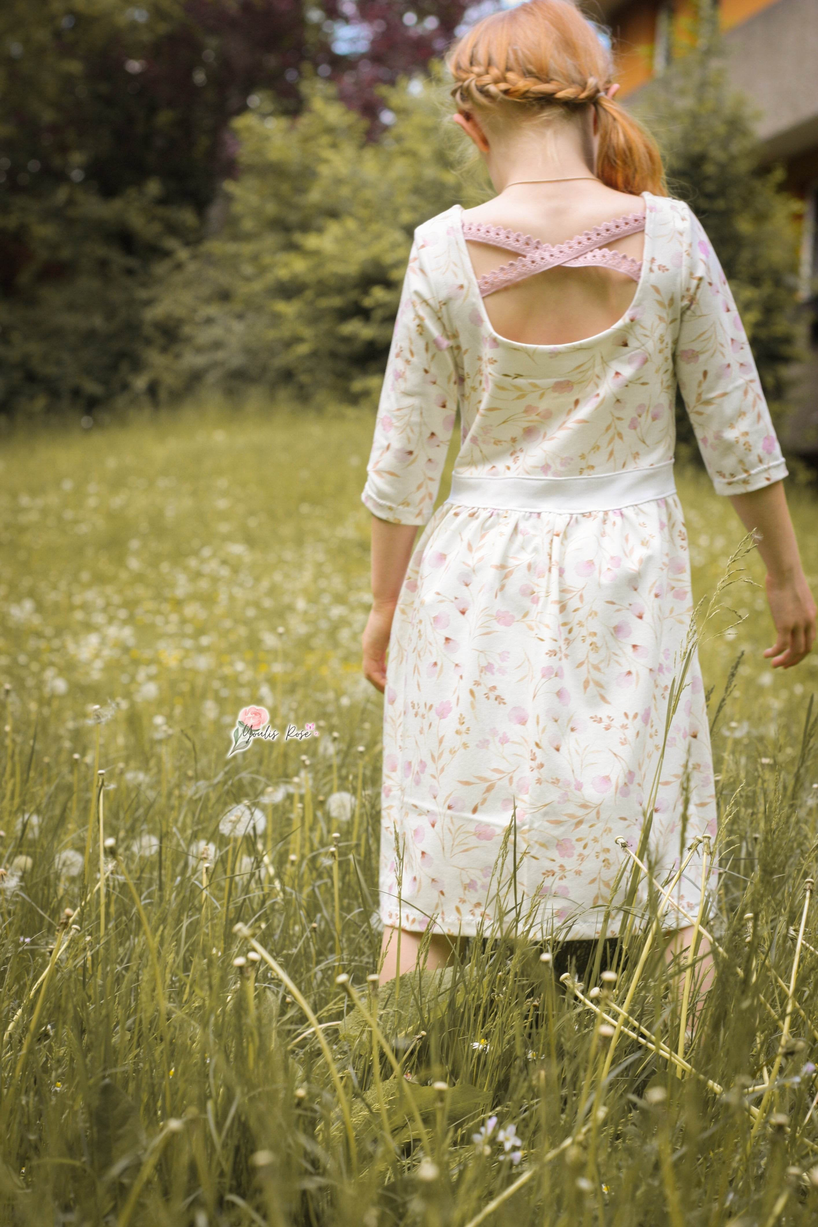 Schnittmuster Kleid Jana MiniMe Gr. 86-140 - Sewando
